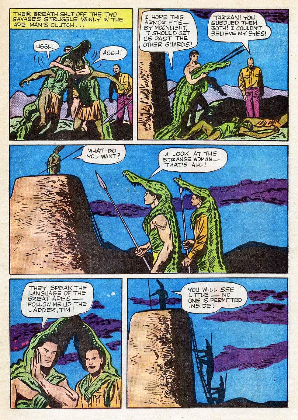 Read online Tarzan (1948) comic -  Issue #20 - 19