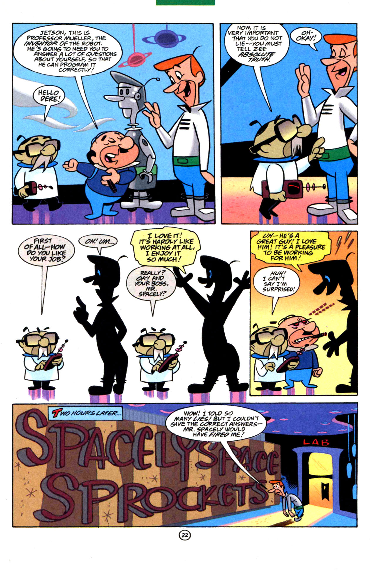 Read online The Flintstones and the Jetsons comic -  Issue #4 - 24