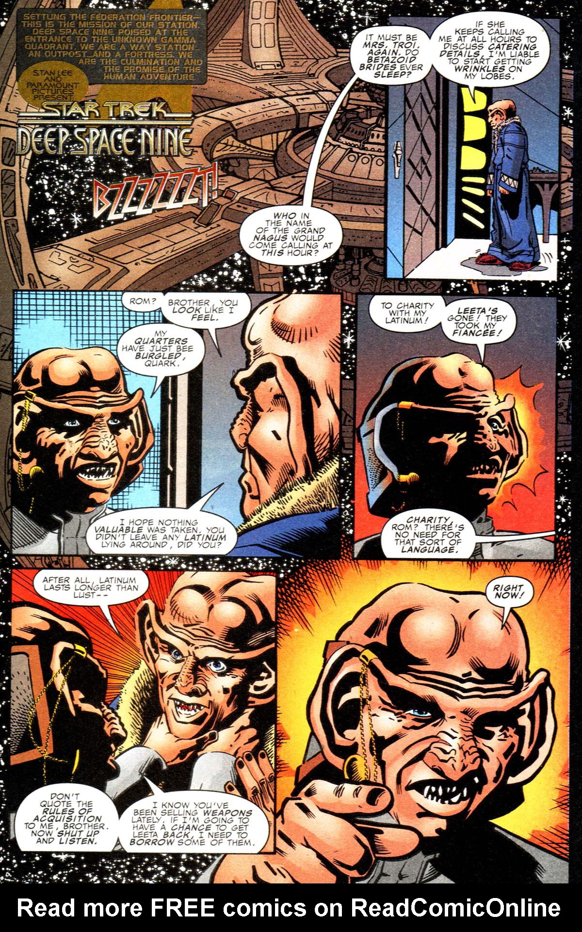 Read online Star Trek: Deep Space Nine (1996) comic -  Issue #11 - 2