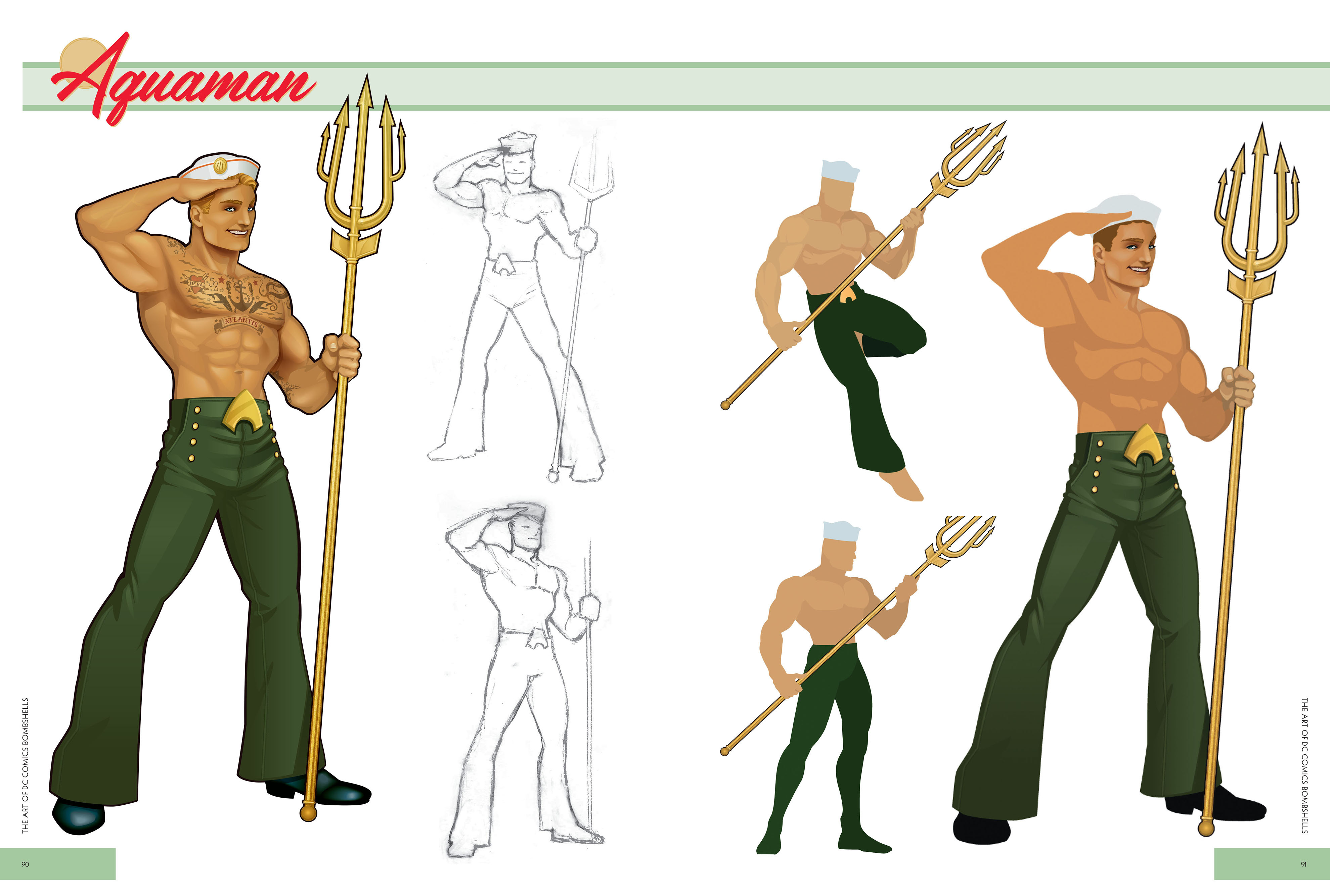 Read online The Art of DC Comics Bombshells comic -  Issue # TPB (Part 1) - 51