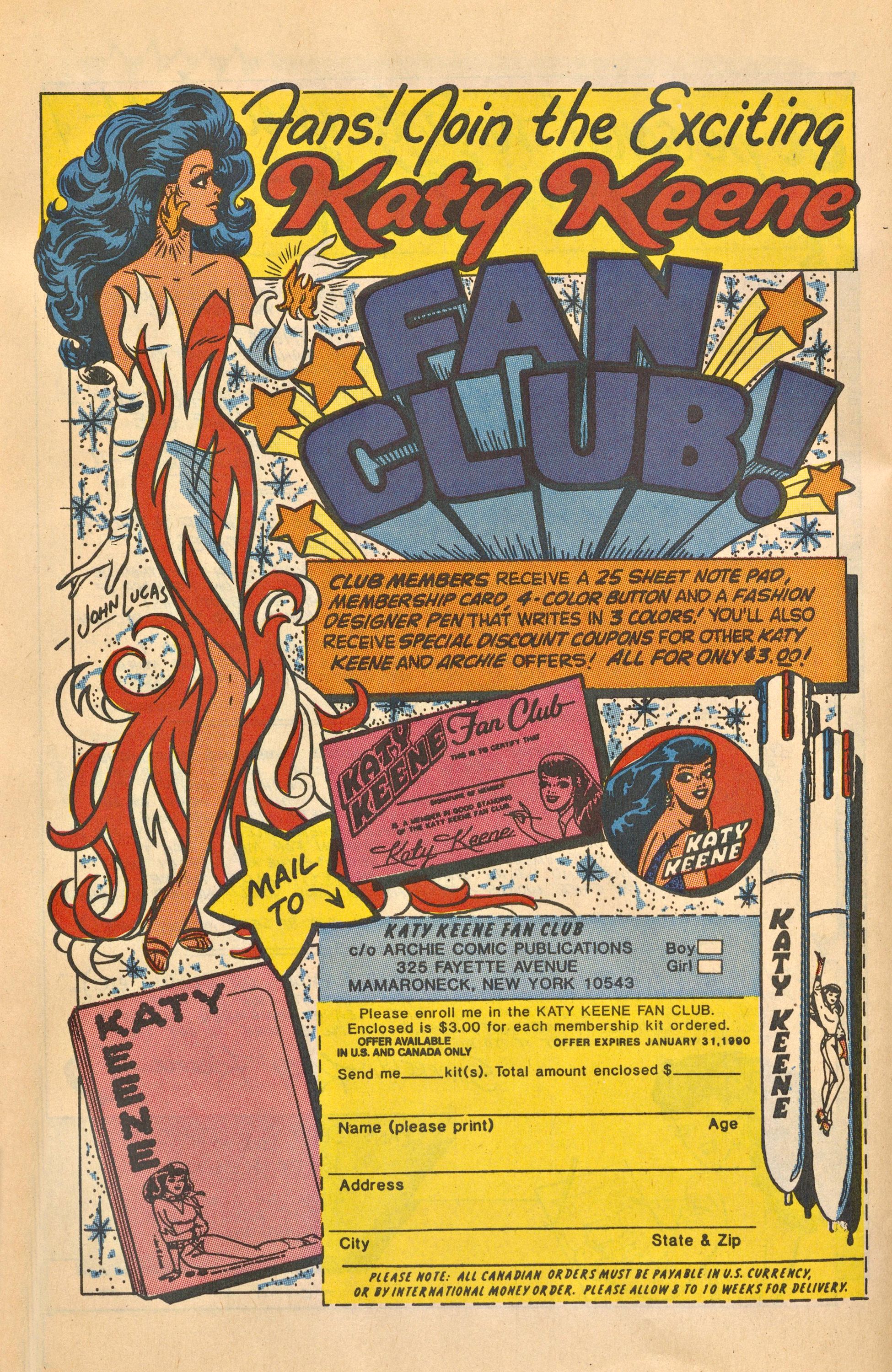 Read online Katy Keene (1983) comic -  Issue #33 - 27