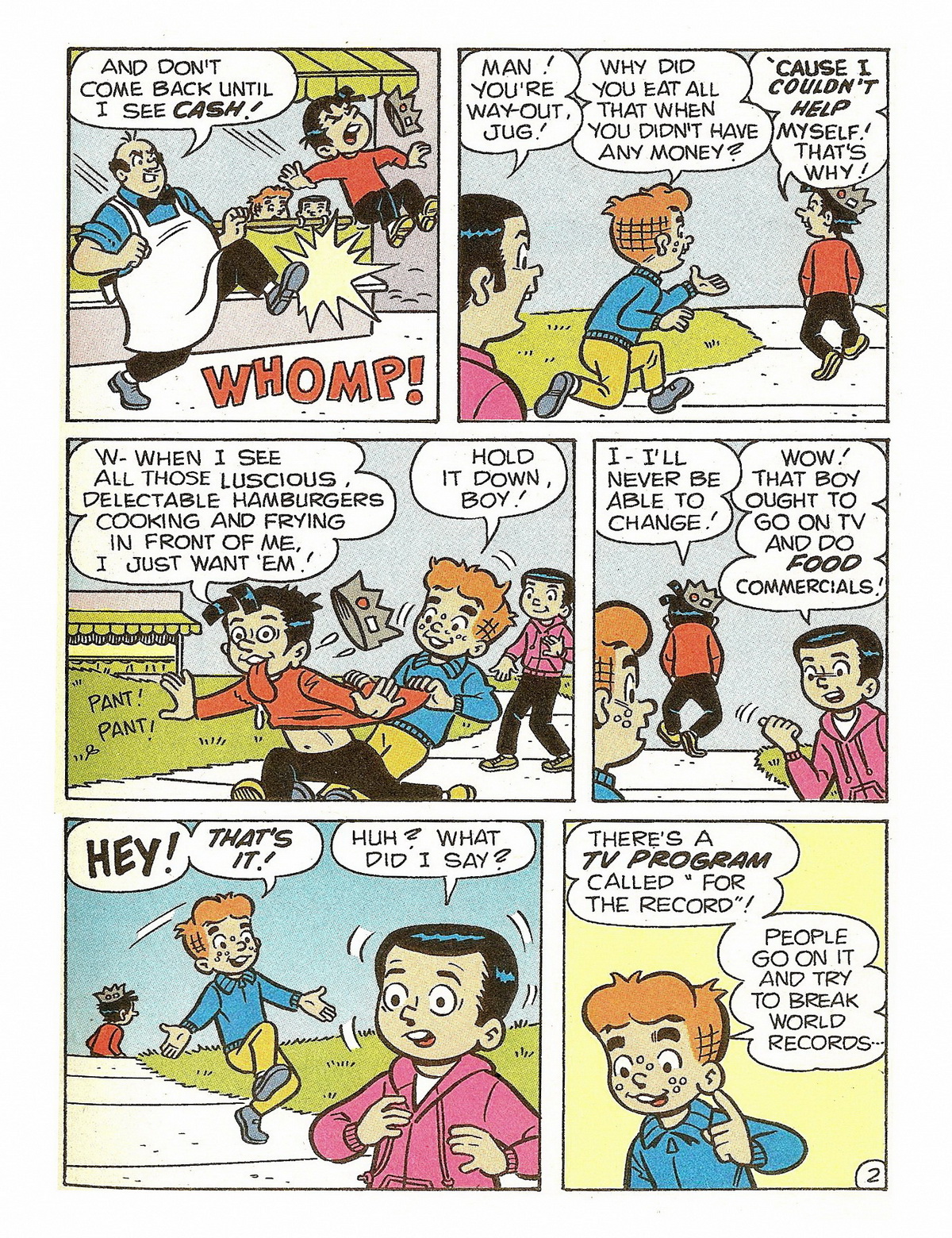 Read online Jughead's Double Digest Magazine comic -  Issue #59 - 71