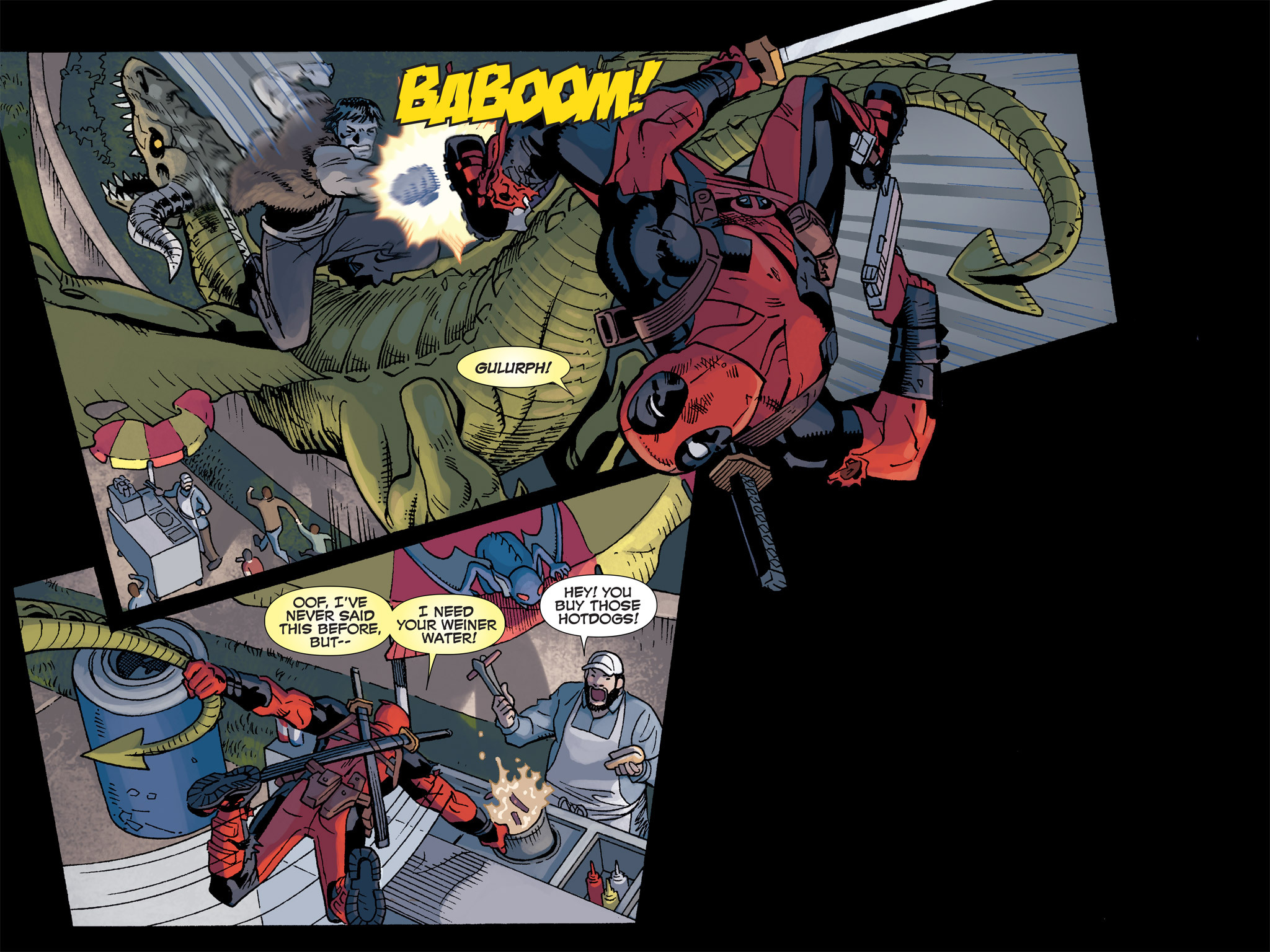 Read online Deadpool: Dracula's Gauntlet comic -  Issue # Part 8 - 54