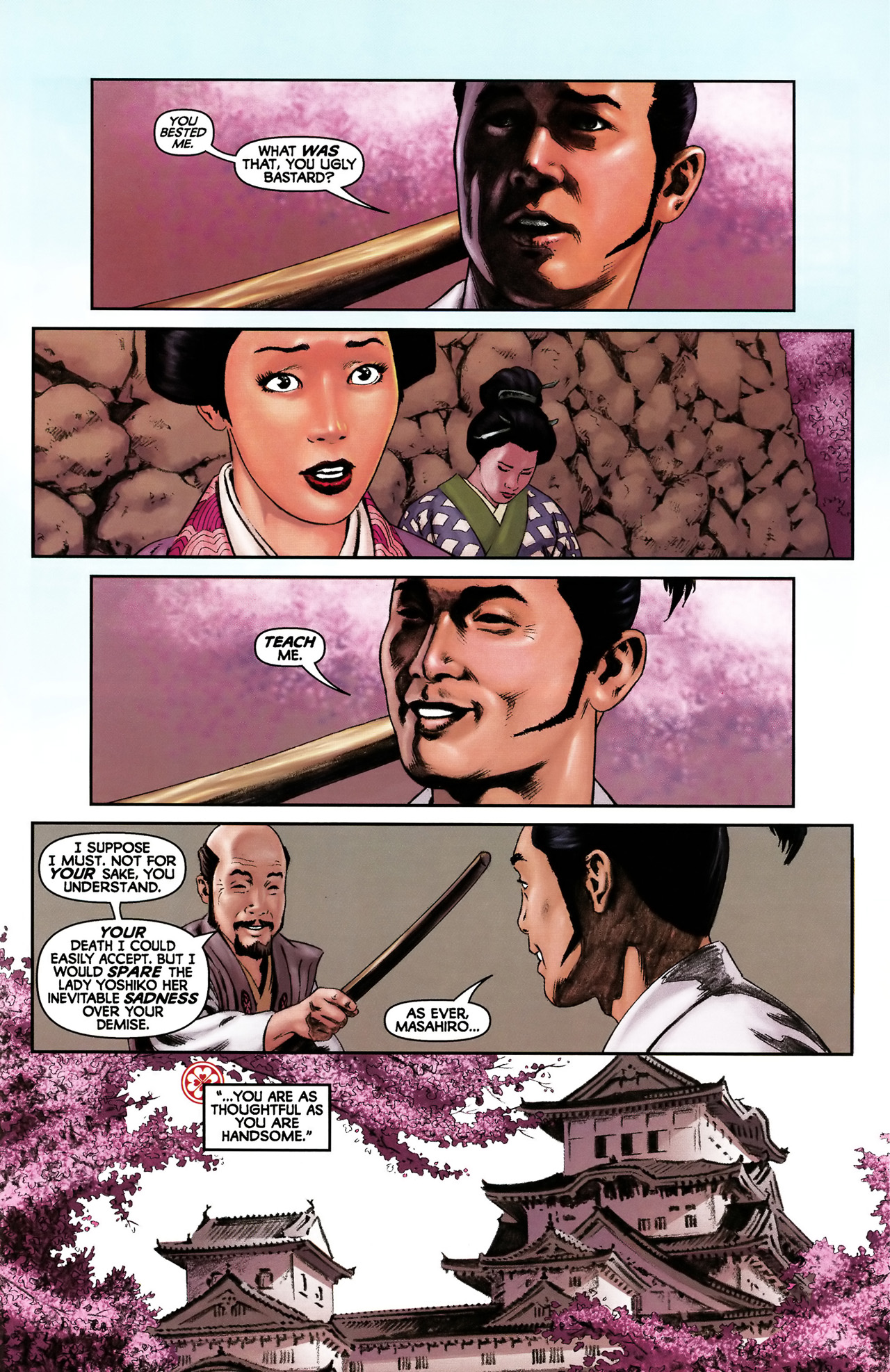 Read online Samurai: Heaven and Earth (2006) comic -  Issue #5 - 5