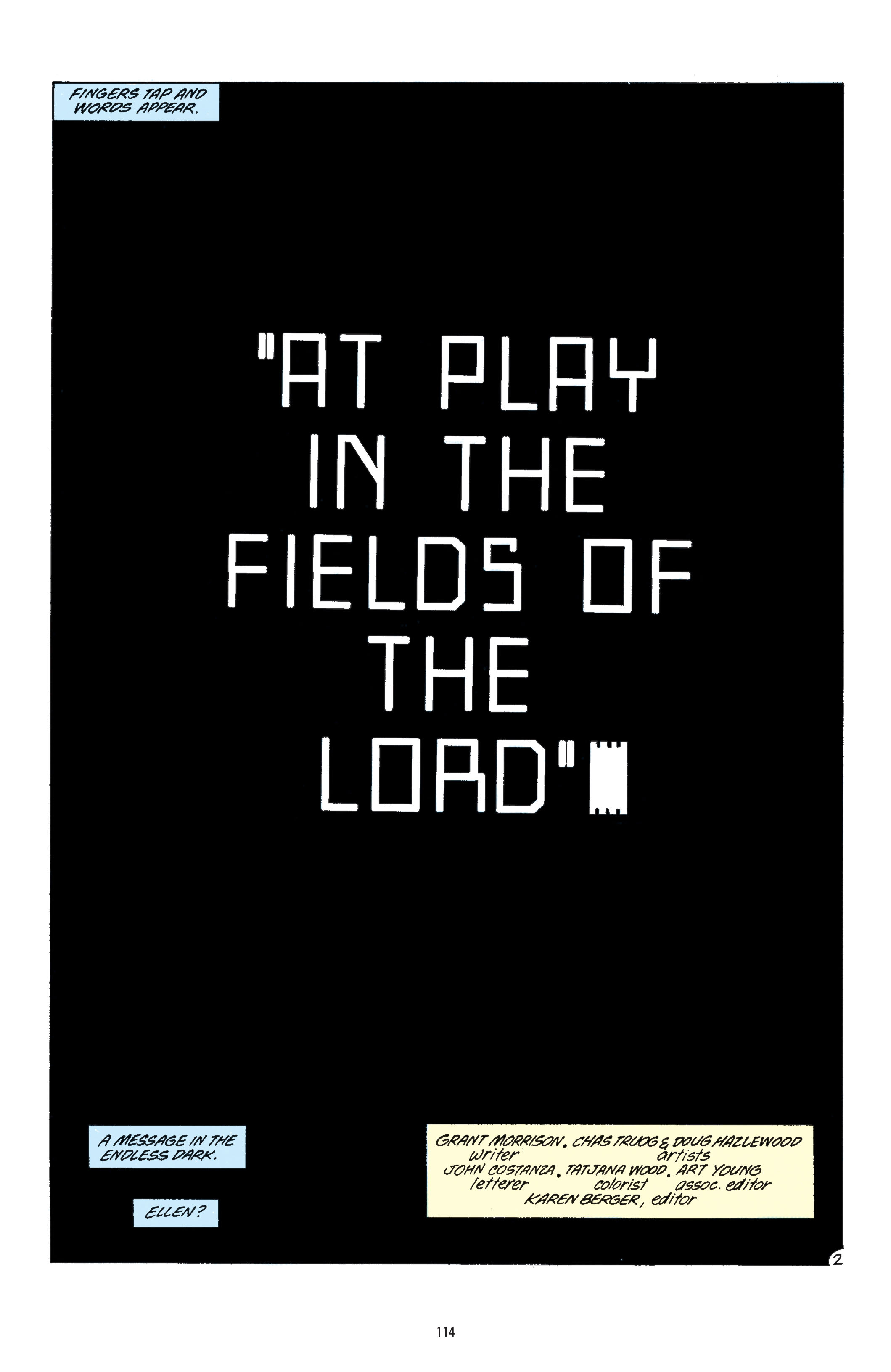 Read online Animal Man (1988) comic -  Issue # _ by Grant Morrison 30th Anniversary Deluxe Edition Book 2 (Part 2) - 15