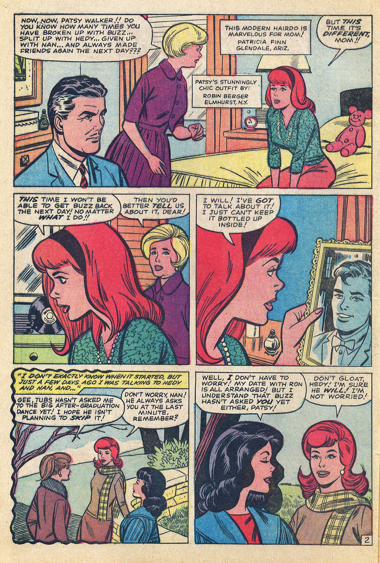 Read online Patsy Walker comic -  Issue #115 - 4