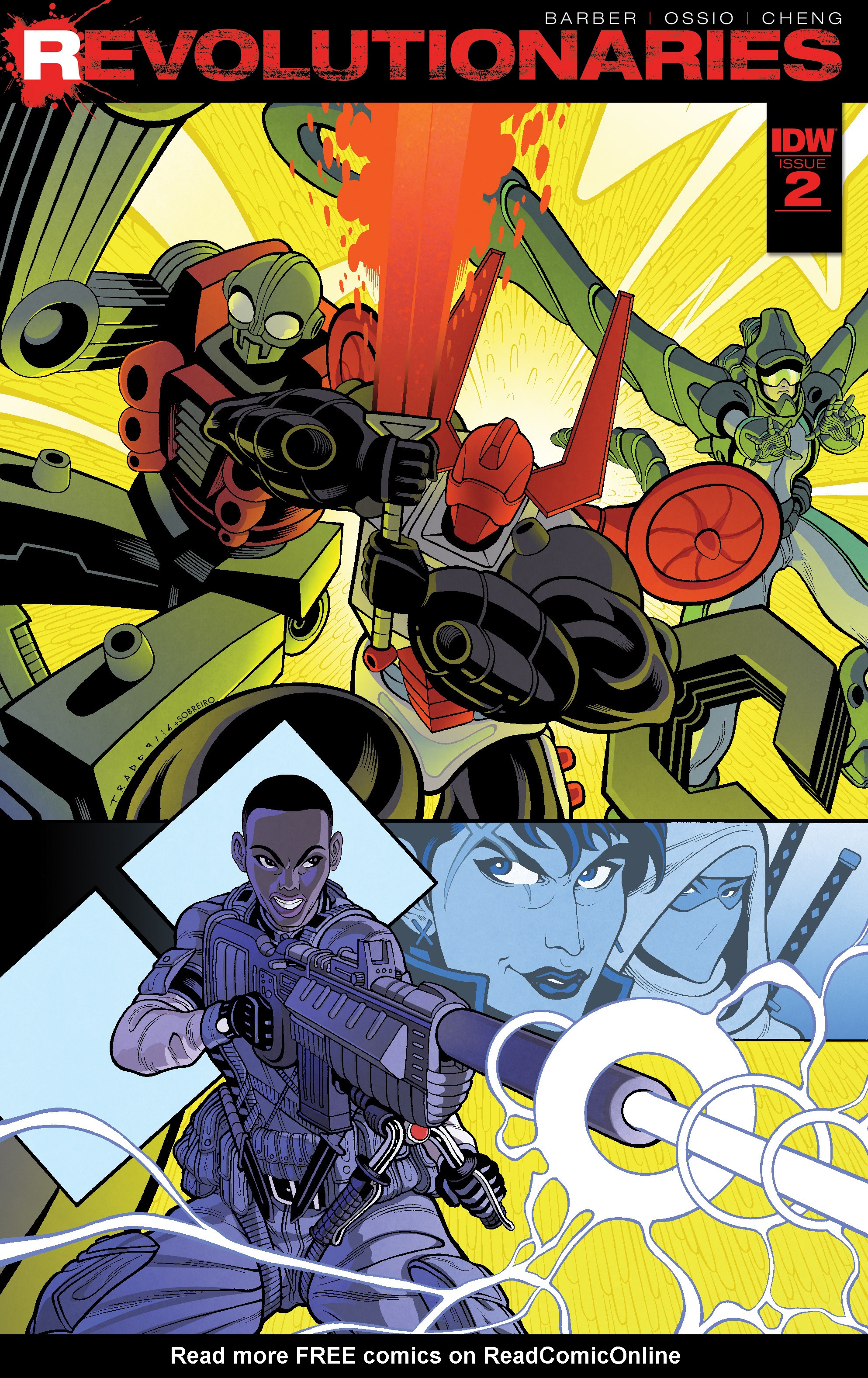 Read online Revolutionaries comic -  Issue #2 - 1