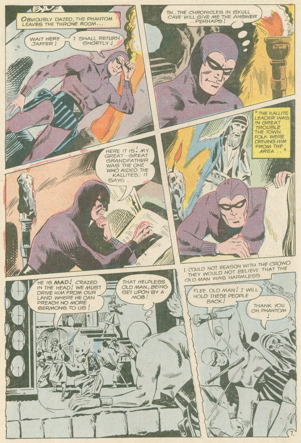 Read online The Phantom (1969) comic -  Issue #33 - 8