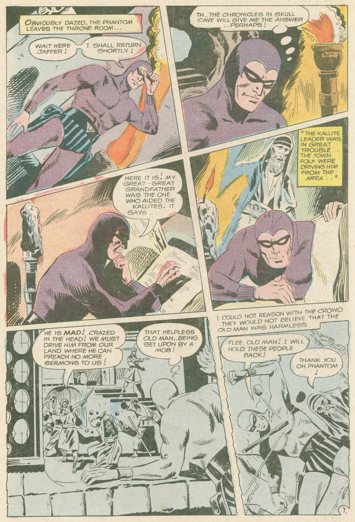 Read online The Phantom (1969) comic -  Issue #33 - 8