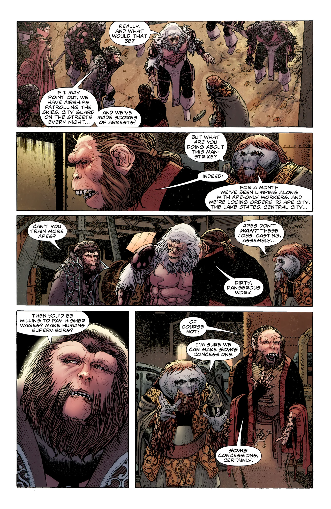 Read online Planet of the Apes (2011) comic -  Issue #5 - 14