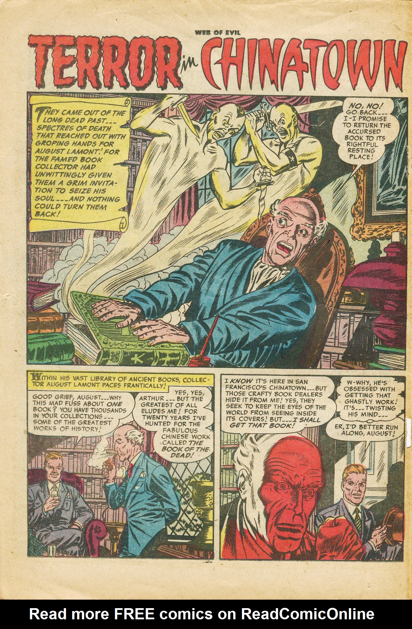 Read online Web of Evil comic -  Issue #17 - 18