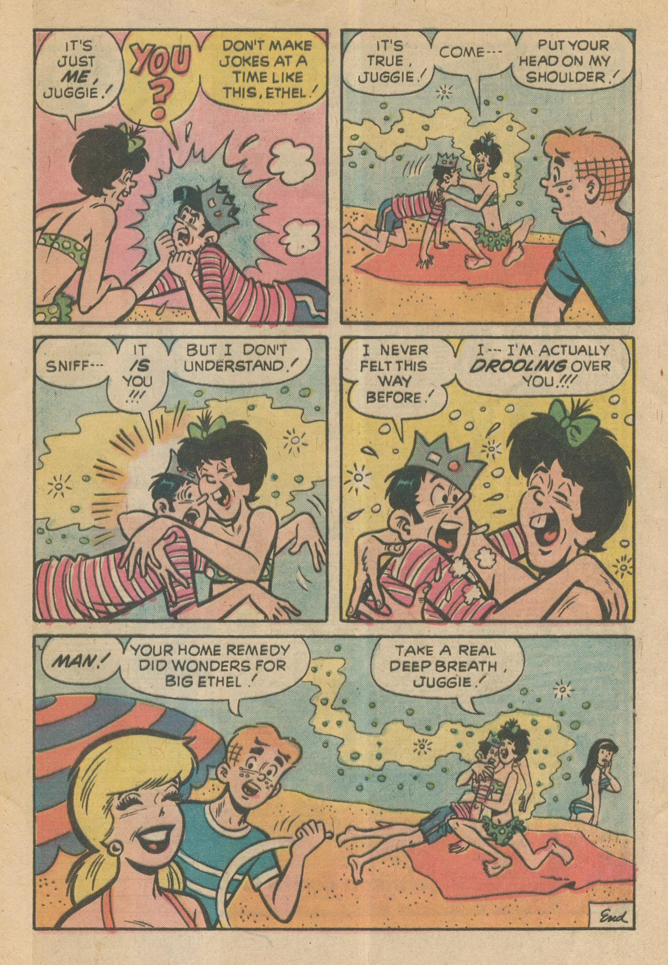 Read online Pep Comics comic -  Issue #293 - 34