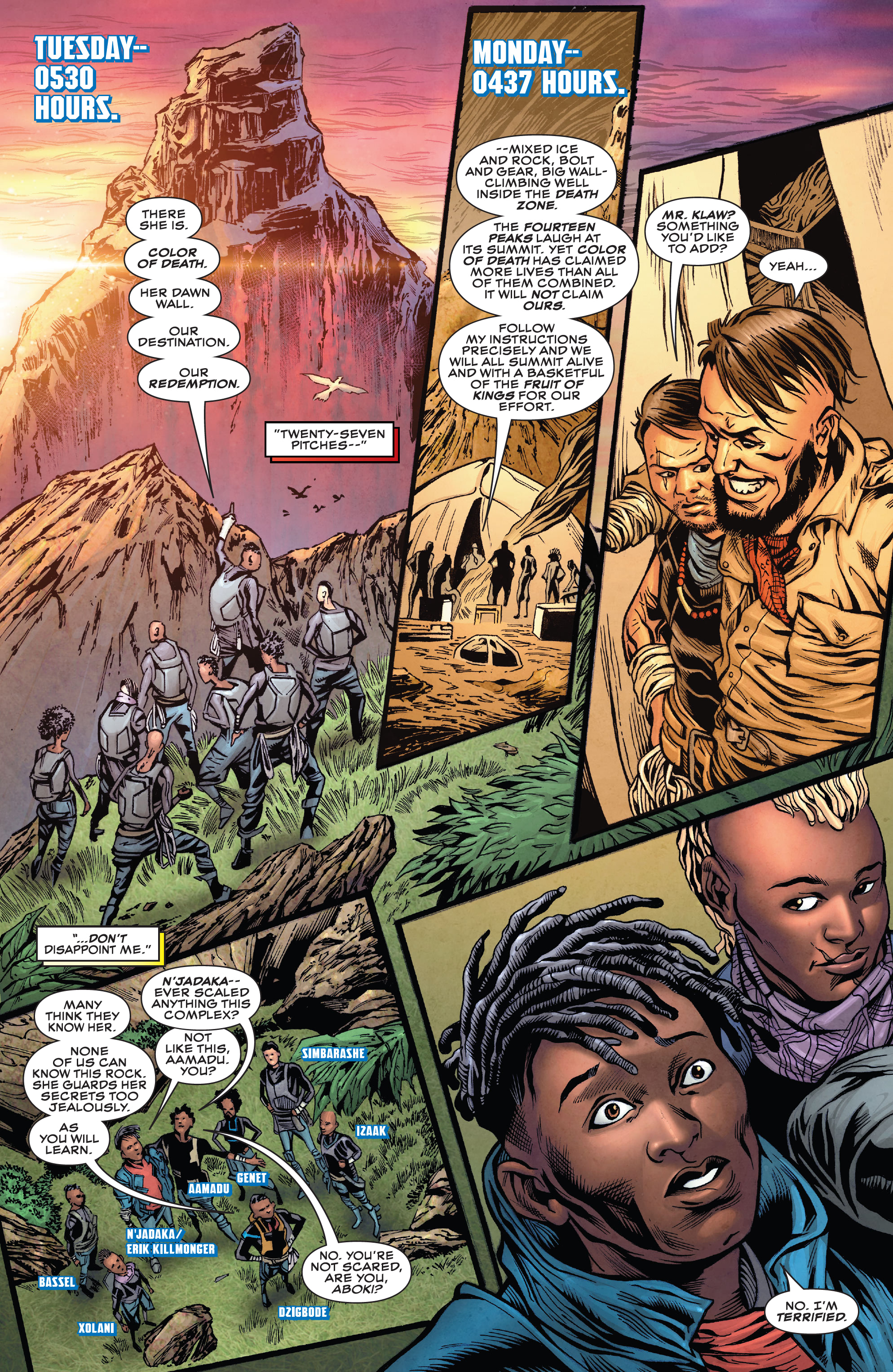 Read online Wakanda comic -  Issue #3 - 4