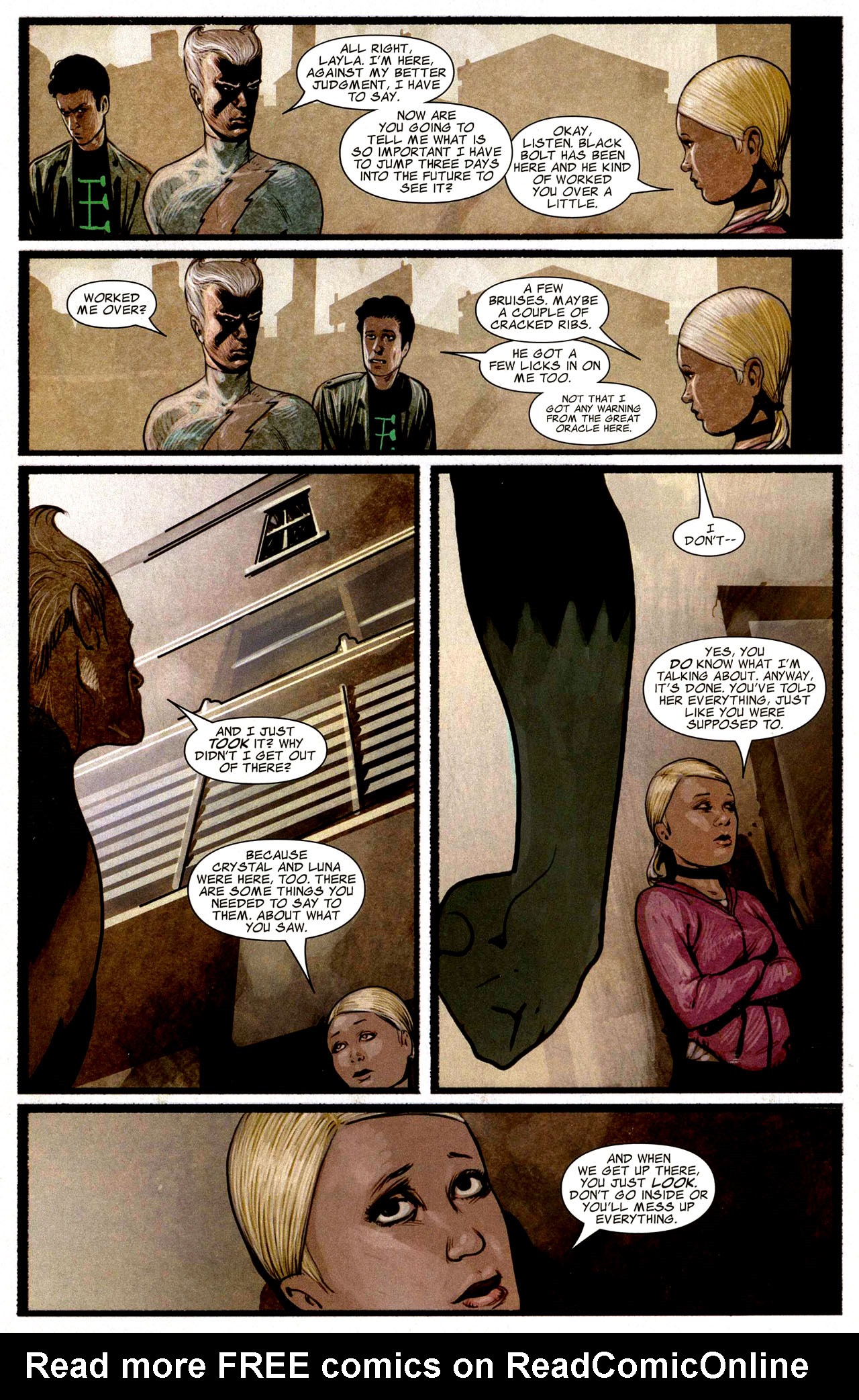 Read online Silent War comic -  Issue #3 - 18