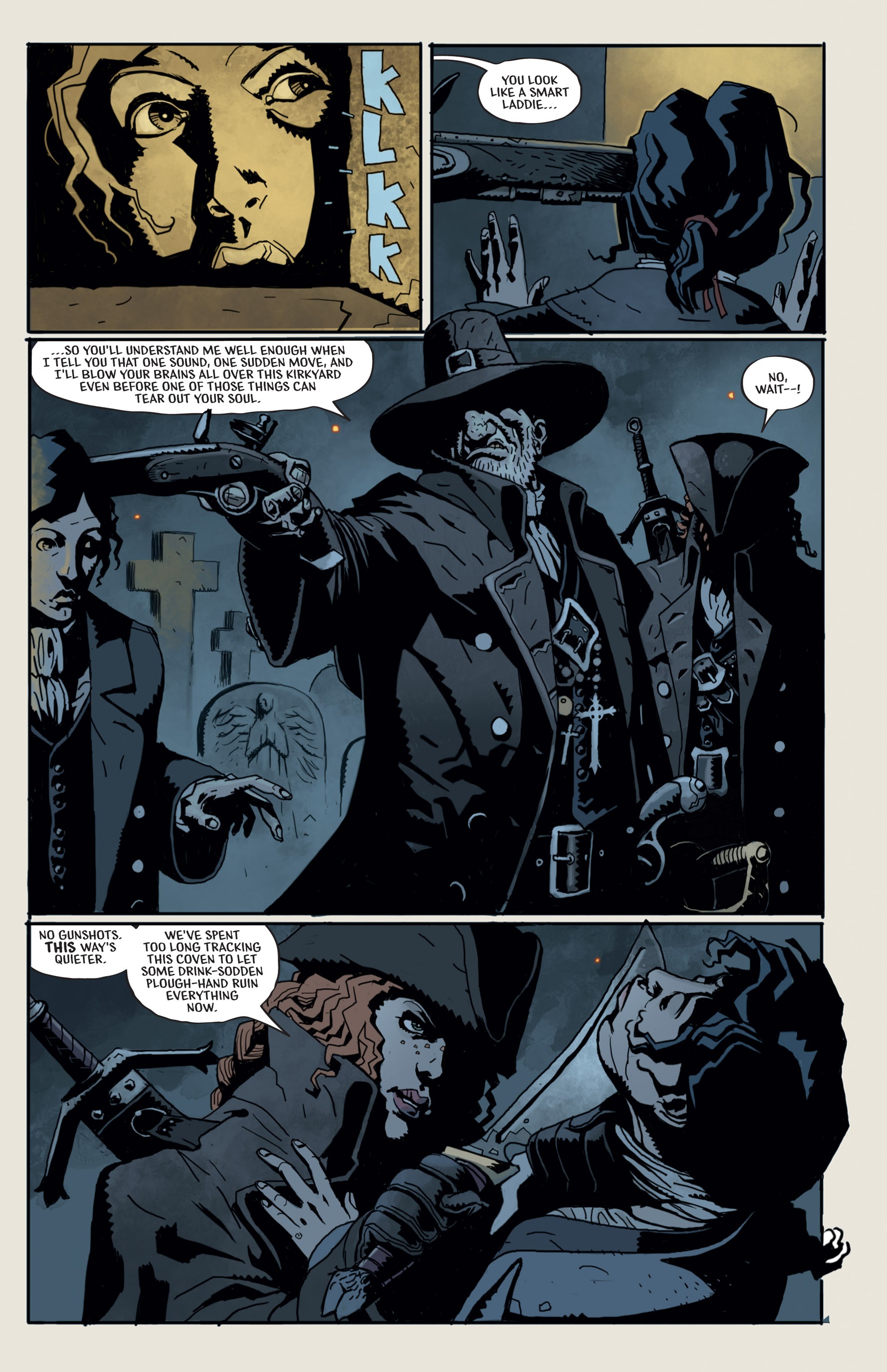 Read online Robbie Burns: Witch Hunter comic -  Issue # TPB - 14