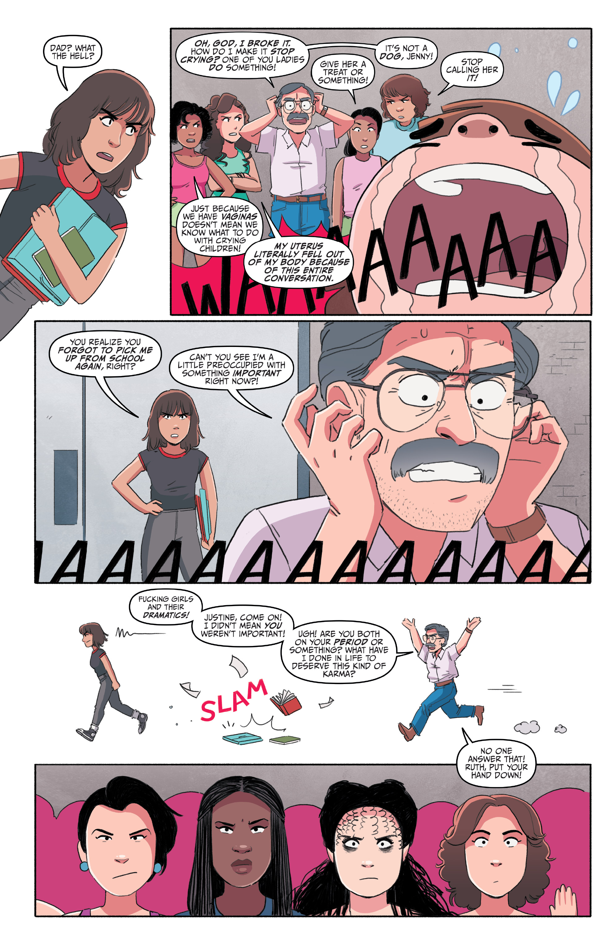 Read online GLOW vs the Babyface comic -  Issue #2 - 7