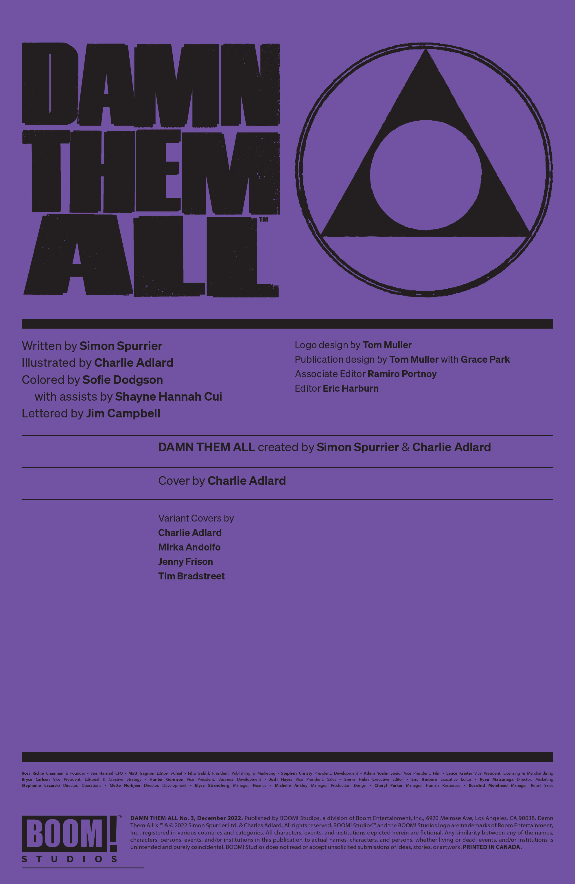 Read online Damn Them All comic -  Issue #3 - 2