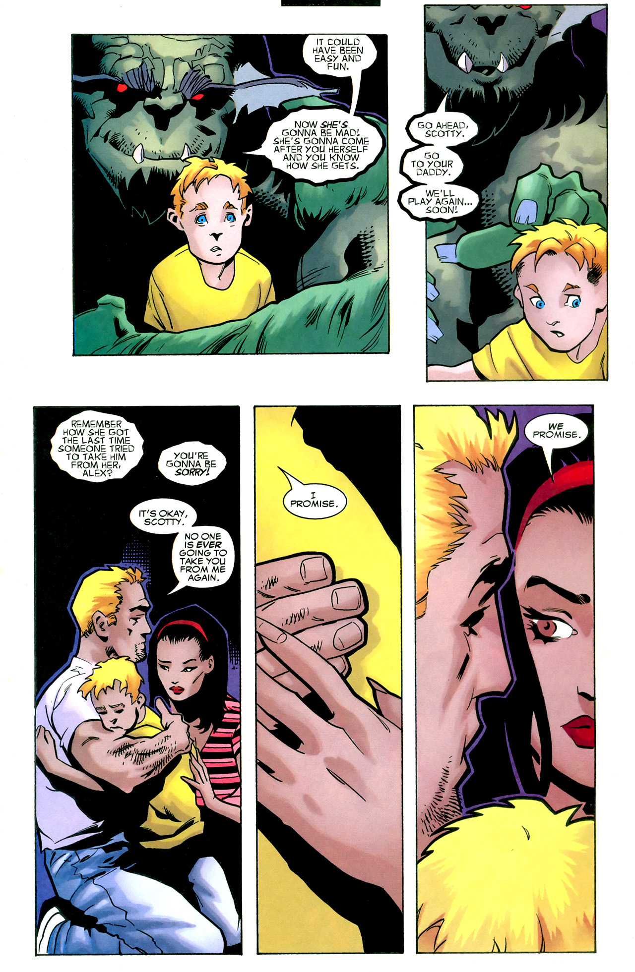 Read online Mutant X comic -  Issue #7 - 22