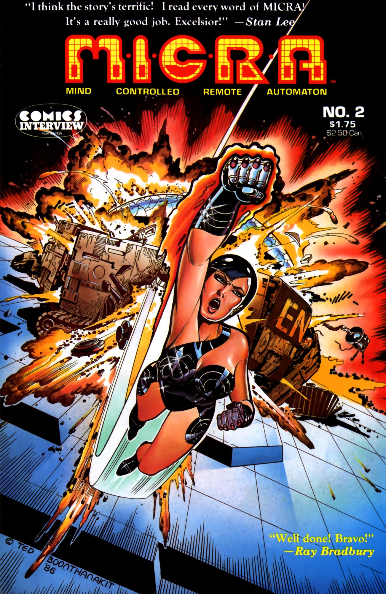 Read online MICRA: Mind Controlled Remote Automaton comic -  Issue #2 - 1