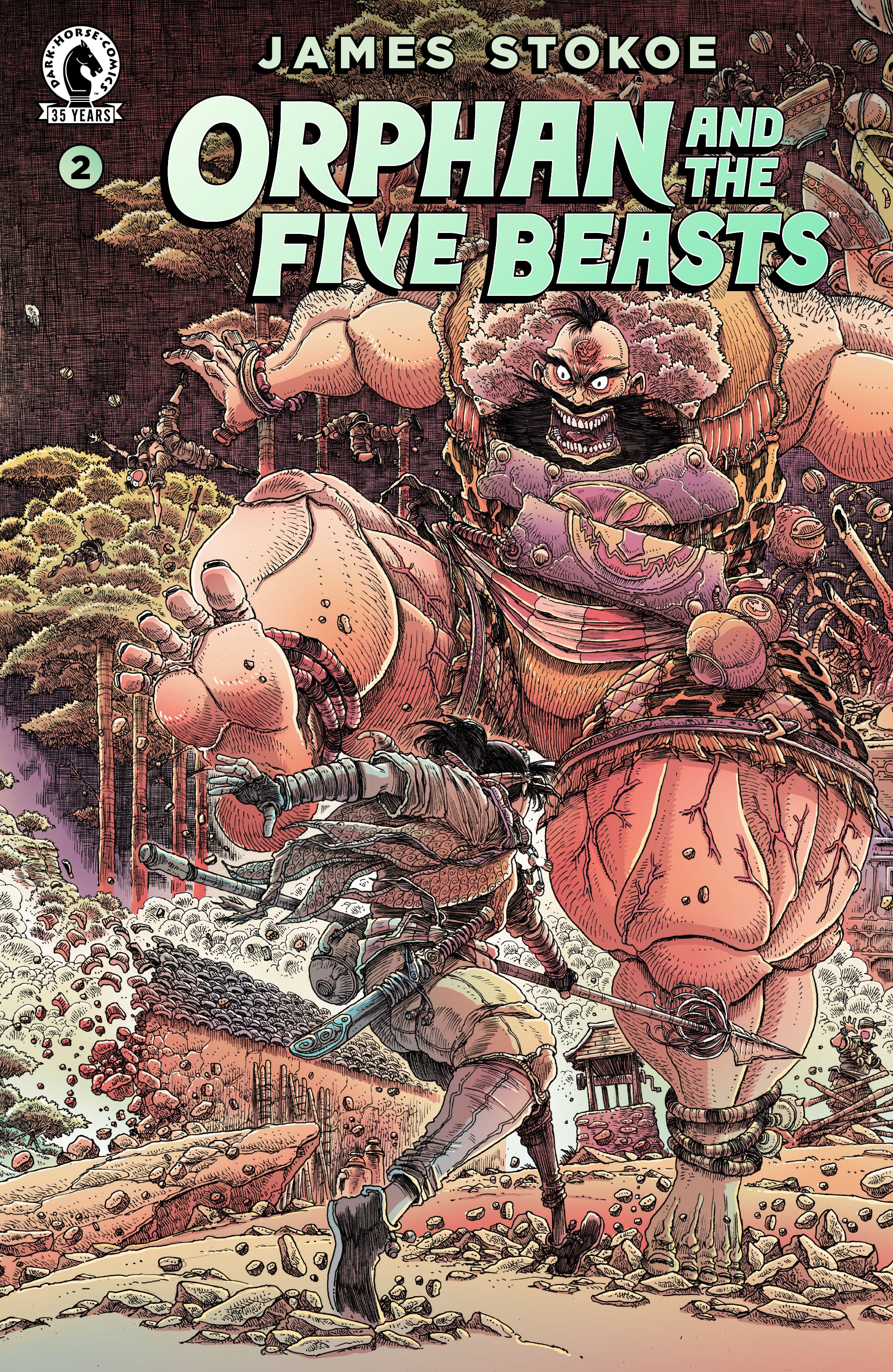 Read online Orphan and the Five Beasts comic -  Issue #2 - 1