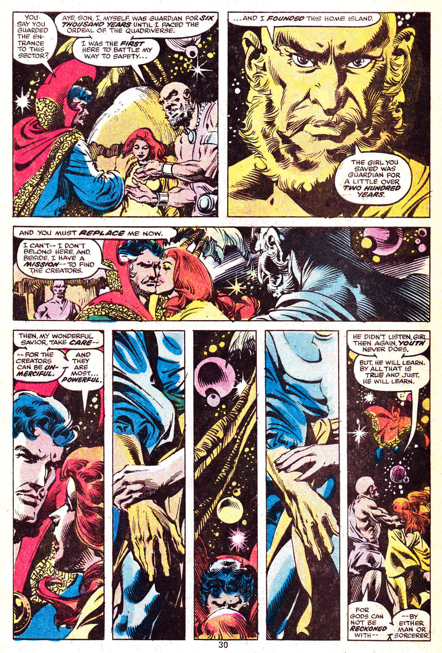Read online Doctor Strange (1974) comic -  Issue #23 - 32