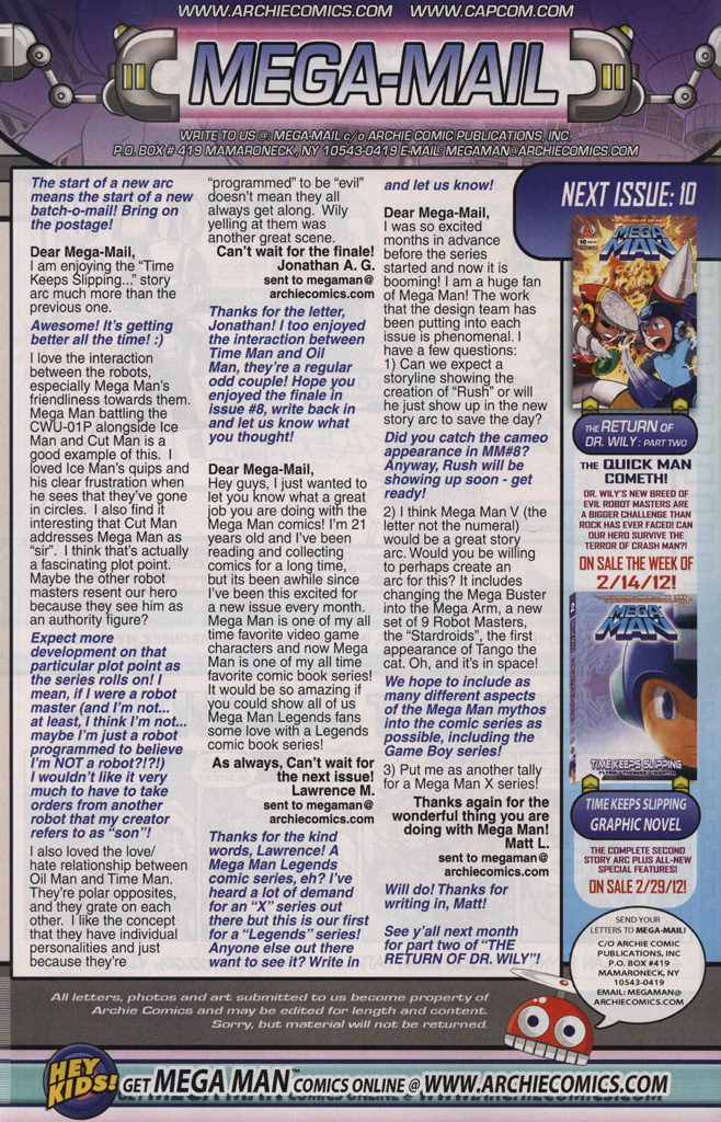 Read online Mega Man comic -  Issue #9 - 34