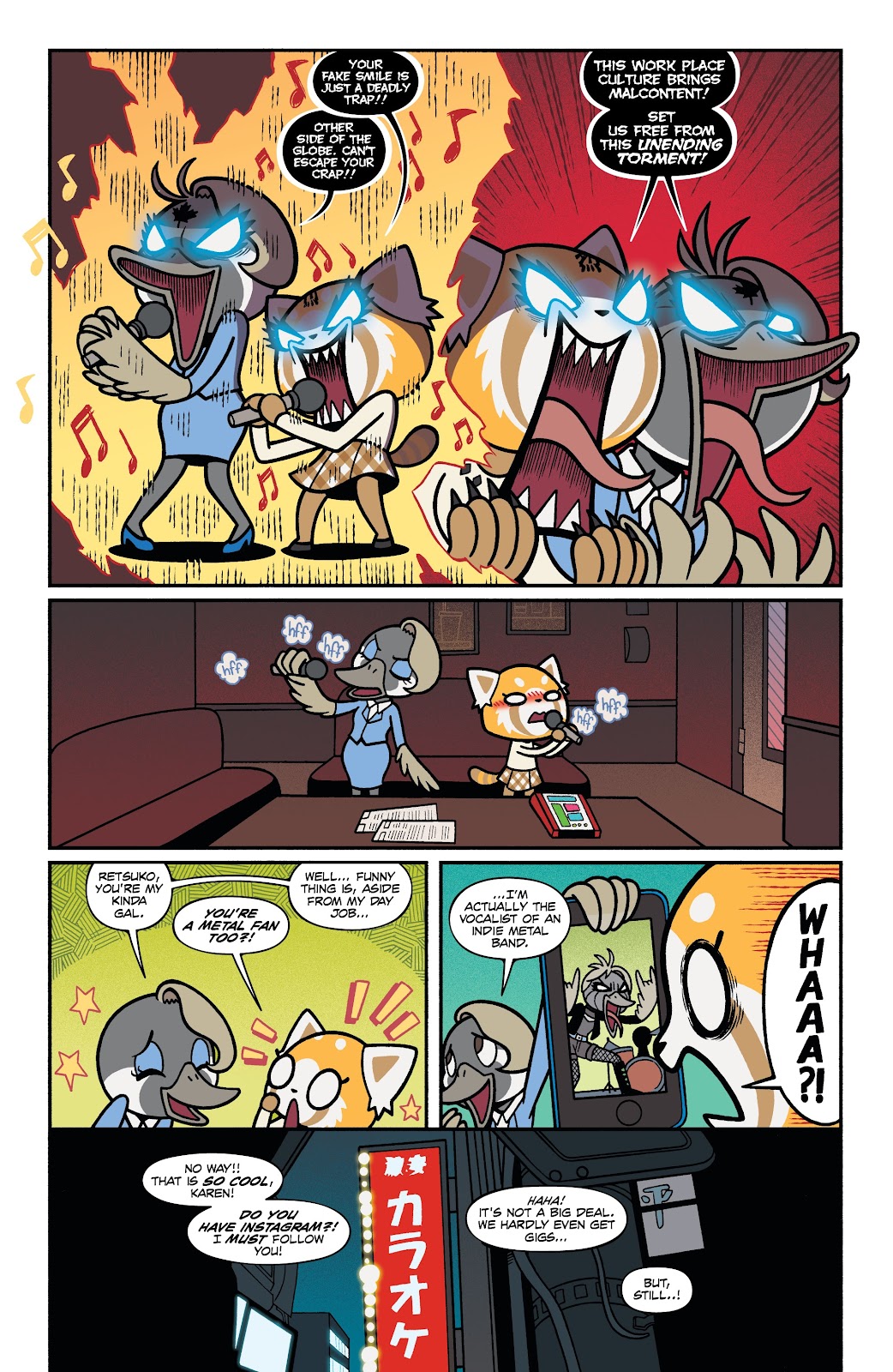 Aggretsuko issue 3 - Page 21
