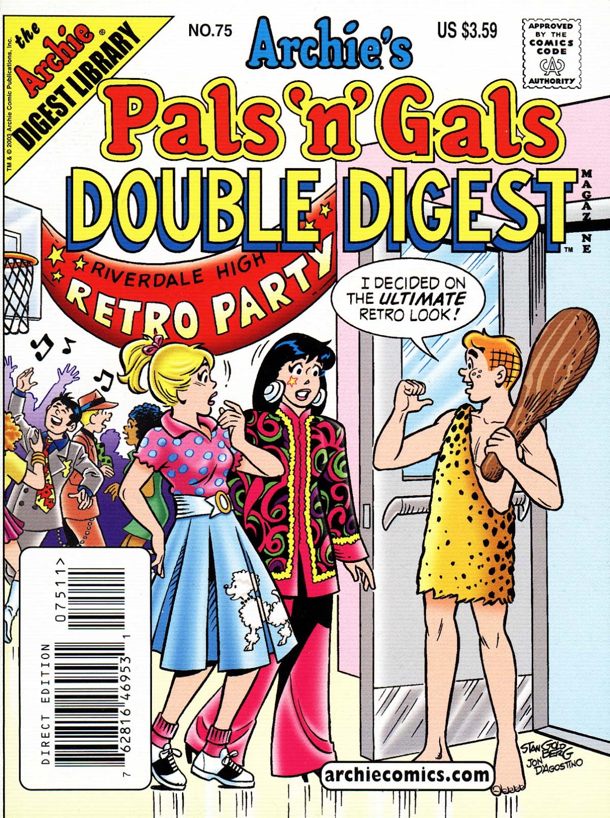 Archie's Pals 'n' Gals Double Digest Magazine issue 75 - Page 1