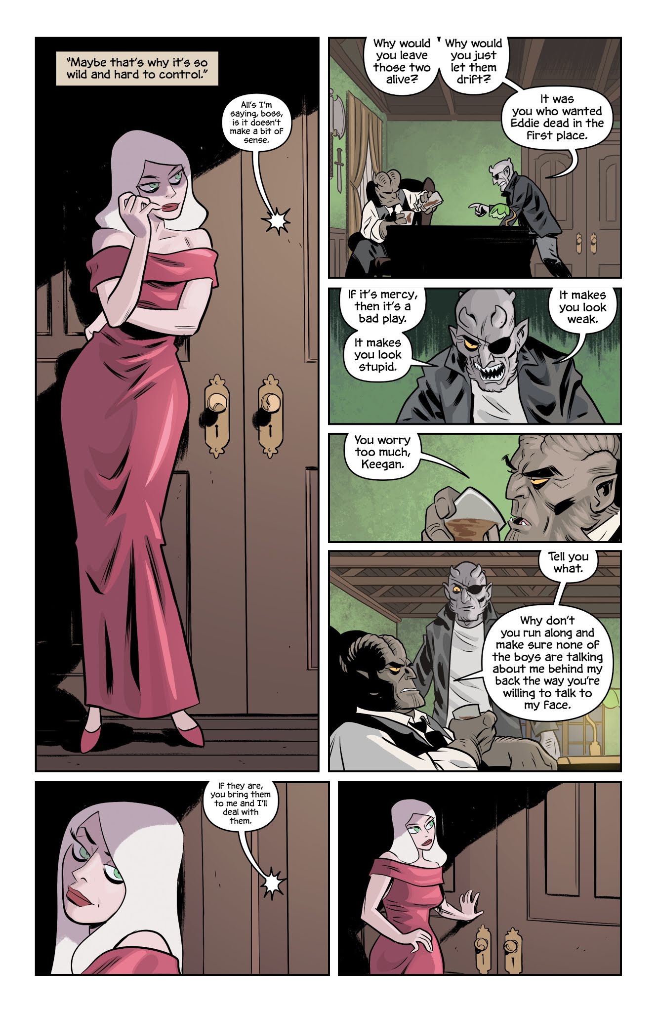 Read online The Damned comic -  Issue #10 - 11