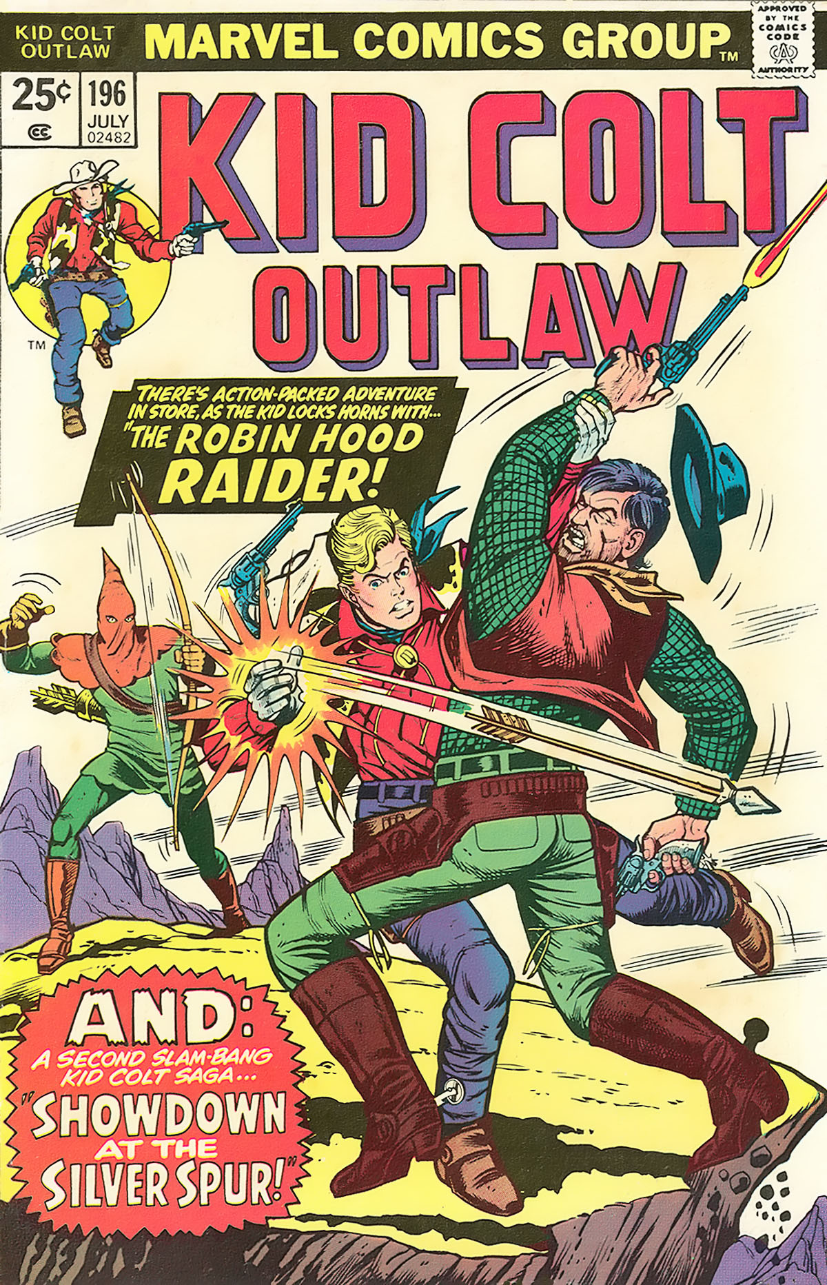 Read online Kid Colt Outlaw comic -  Issue #196 - 1