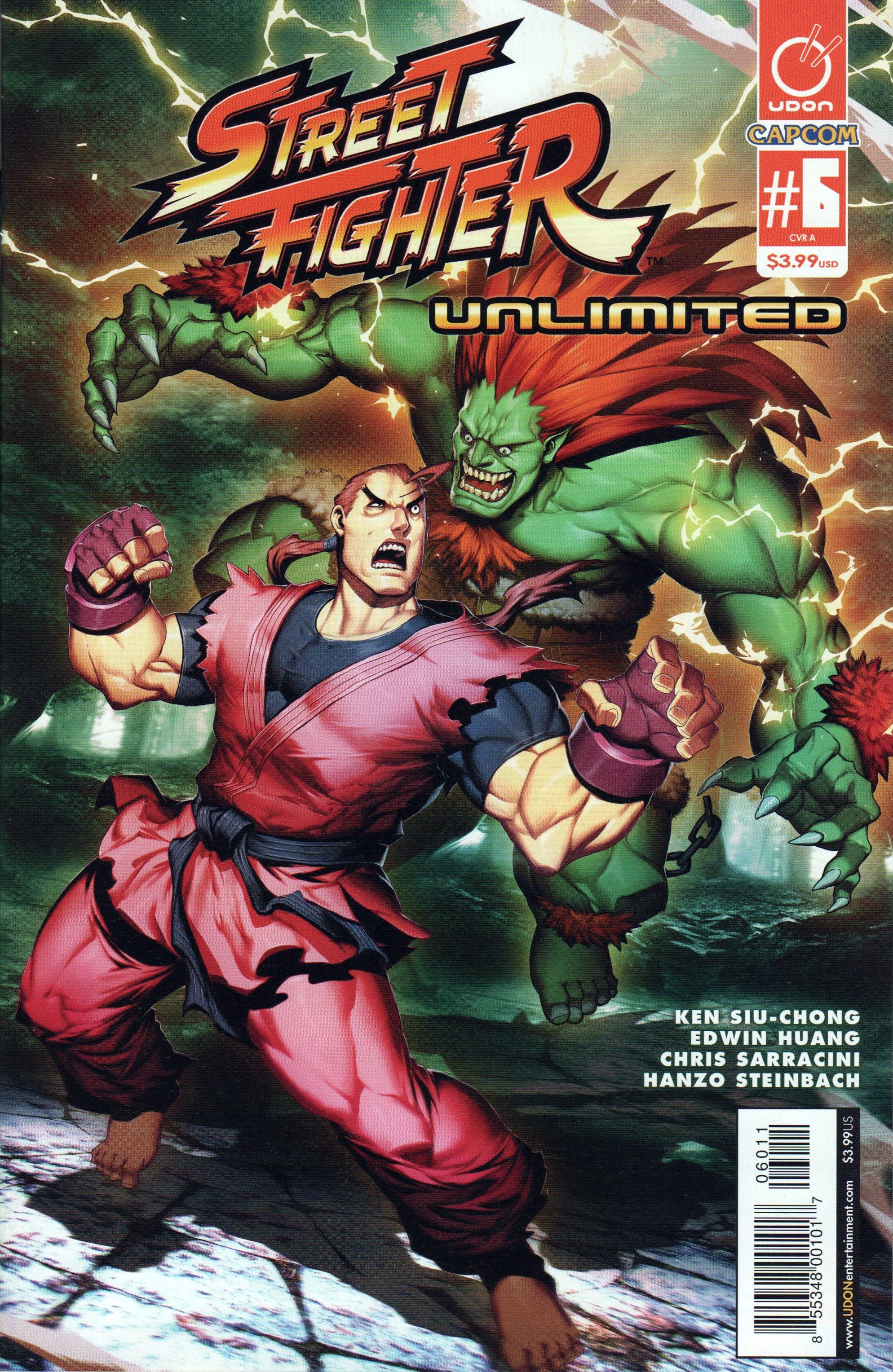 Read online Street Fighter Unlimited comic -  Issue #6 - 1