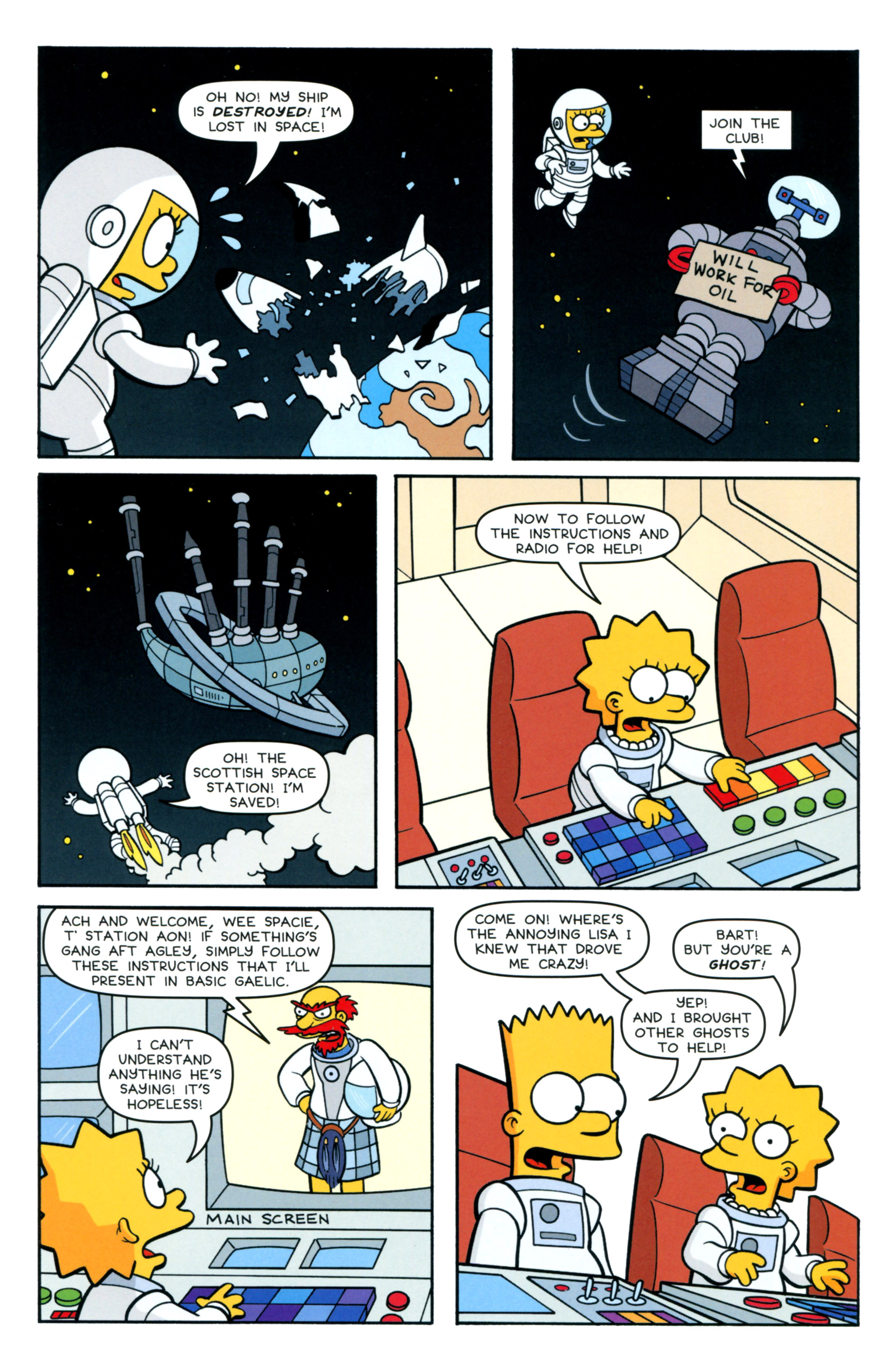 Read online Simpsons Comics comic -  Issue #218 - 25