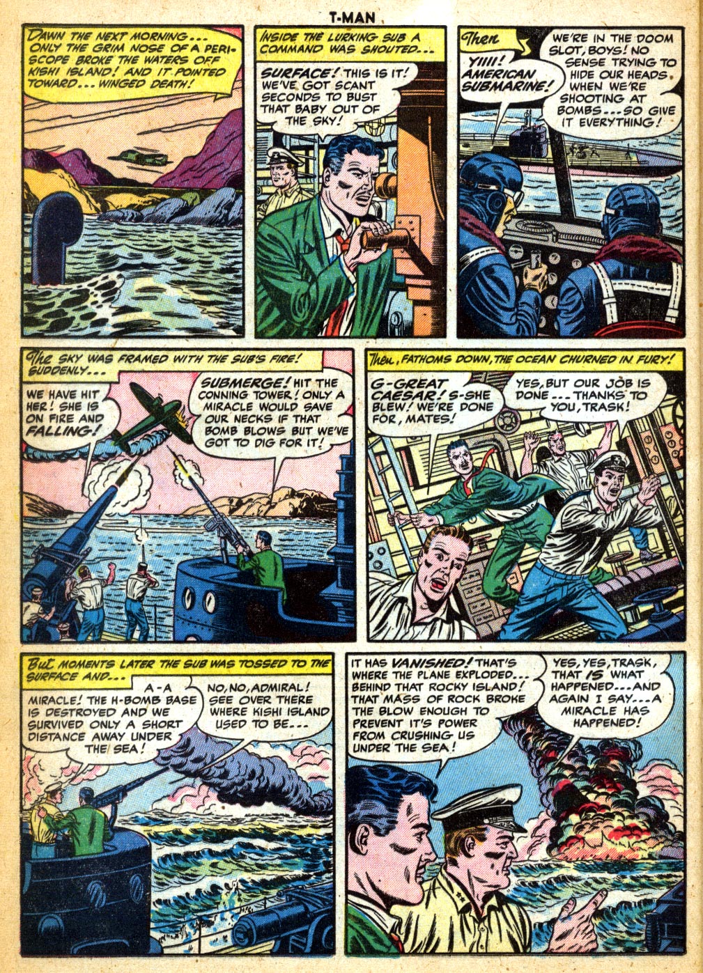 Read online T-Man: World Wide Trouble Shooter comic -  Issue #23 - 24