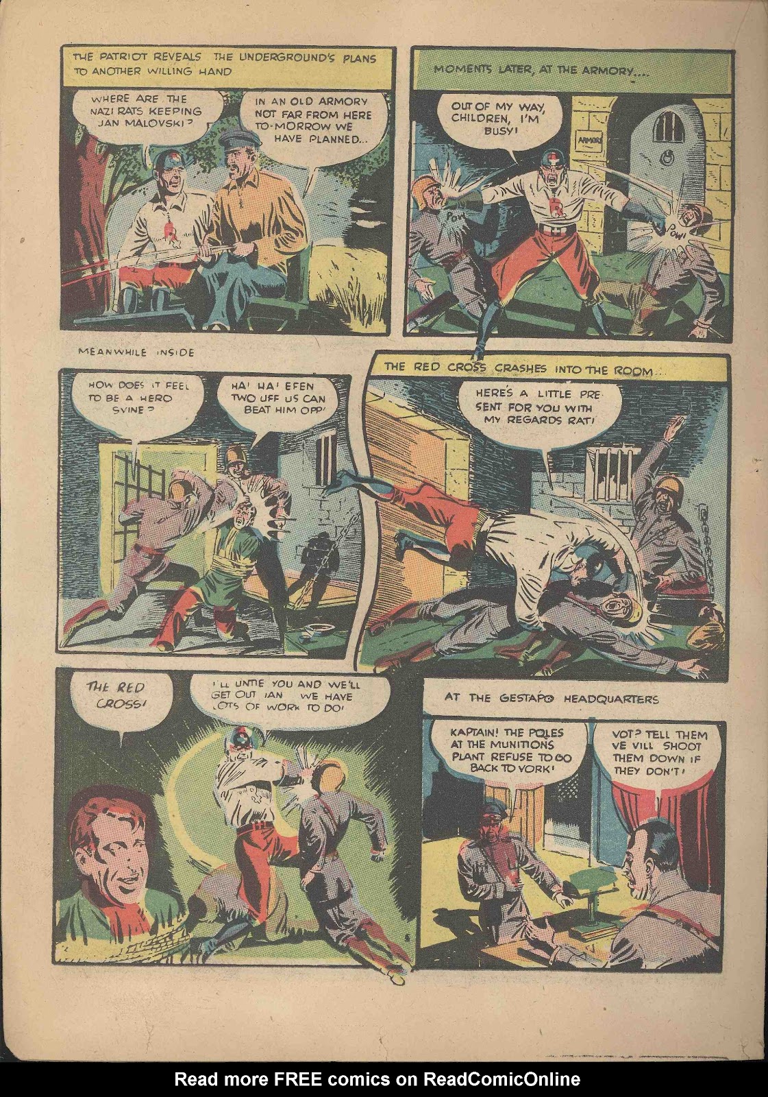 Captain Aero Comics issue 11 - Page 38