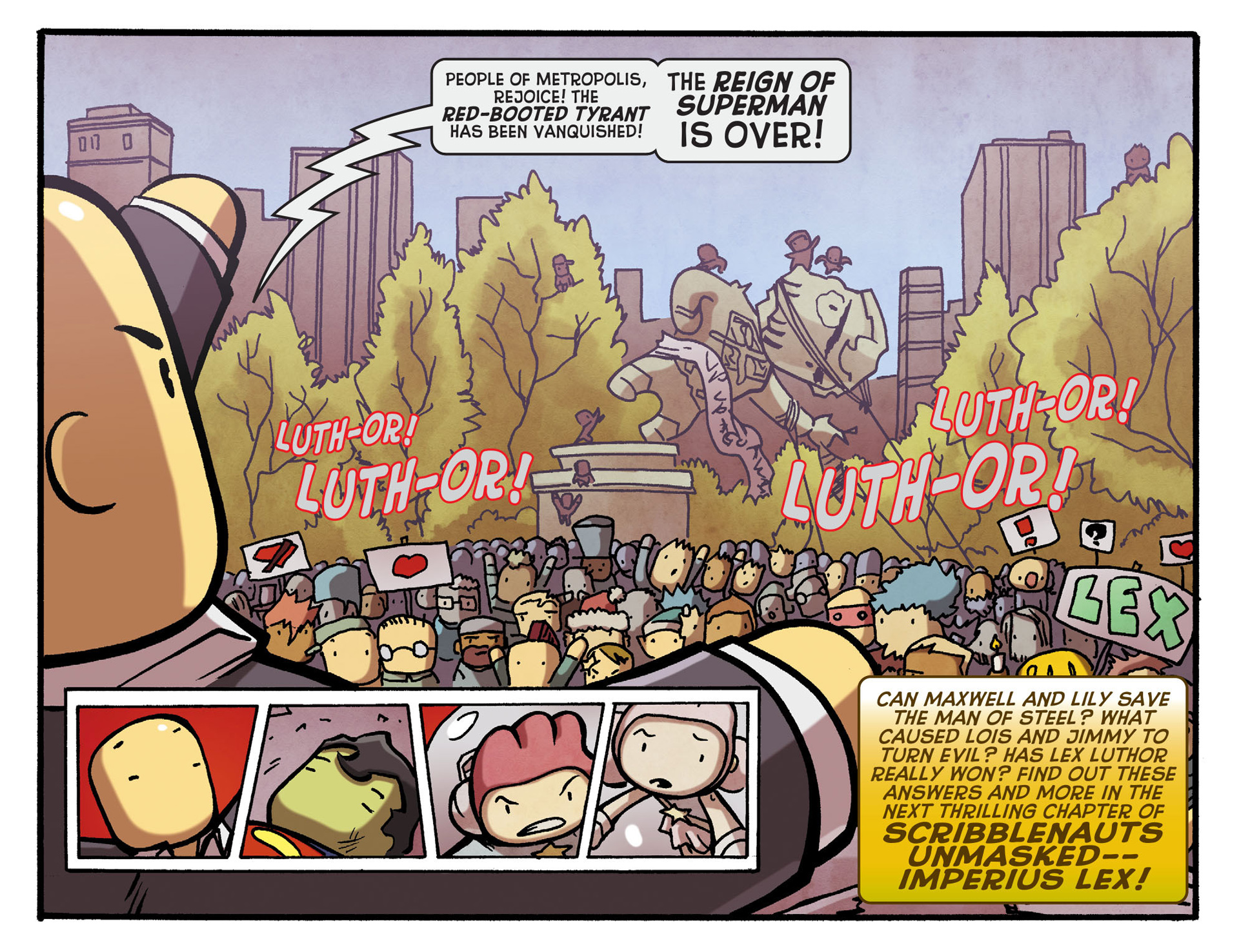 Read online Scribblenauts Unmasked: A Crisis of Imagination comic -  Issue #3 - 22