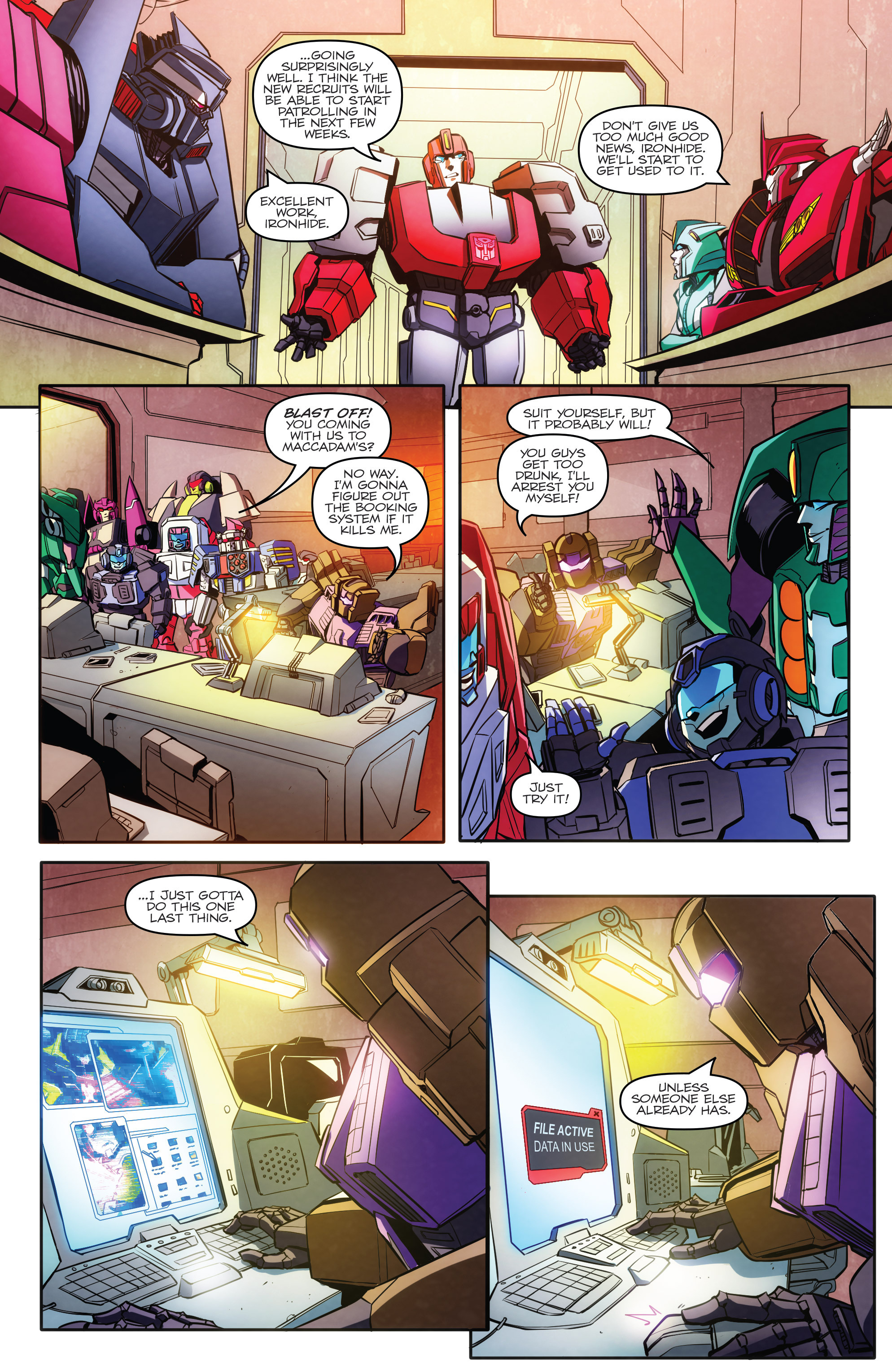 Read online Transformers: Till All Are One comic -  Issue #3 - 12