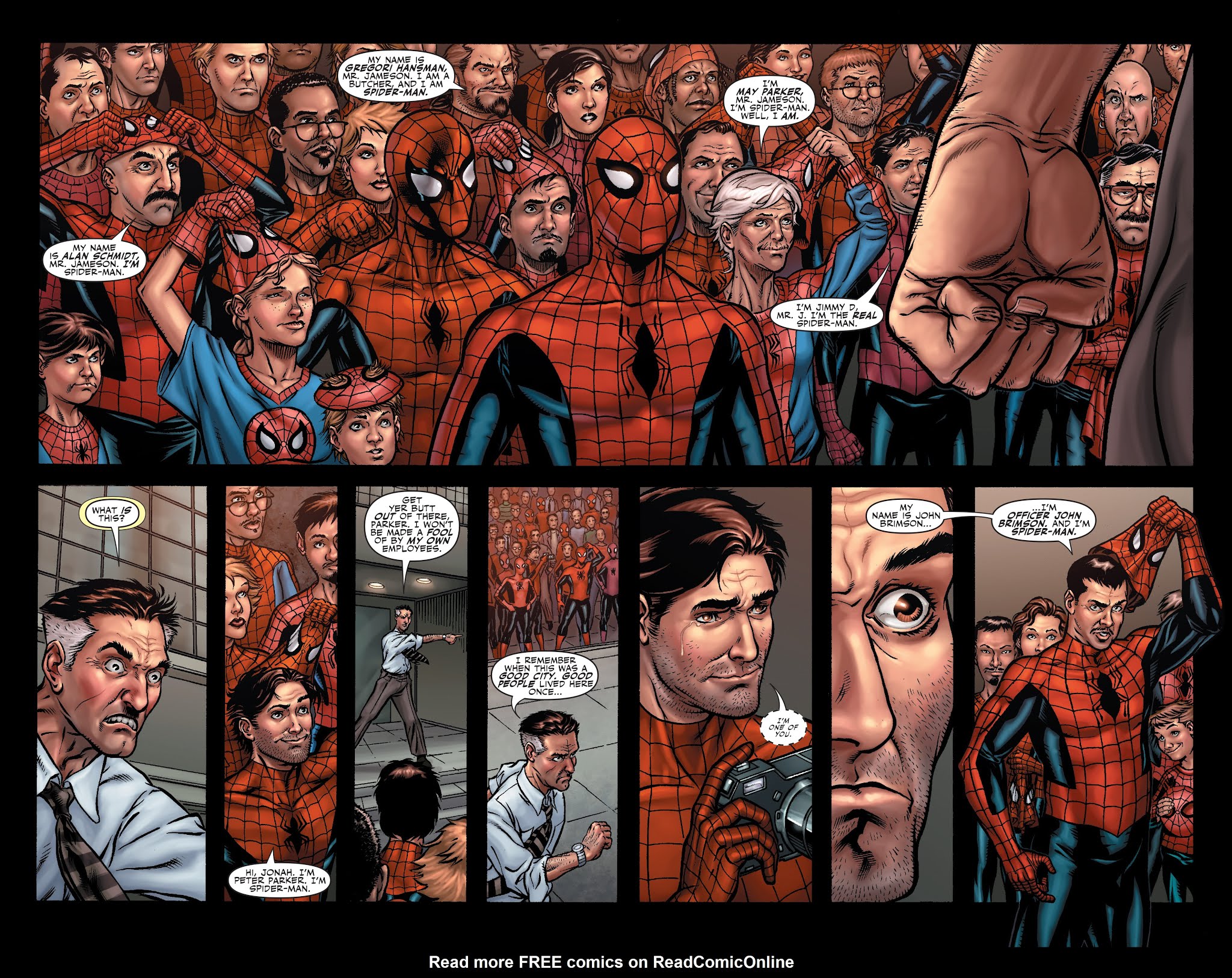 Read online Spider-Man Special: Black and Blue and Read All Over comic -  Issue # Full - 18