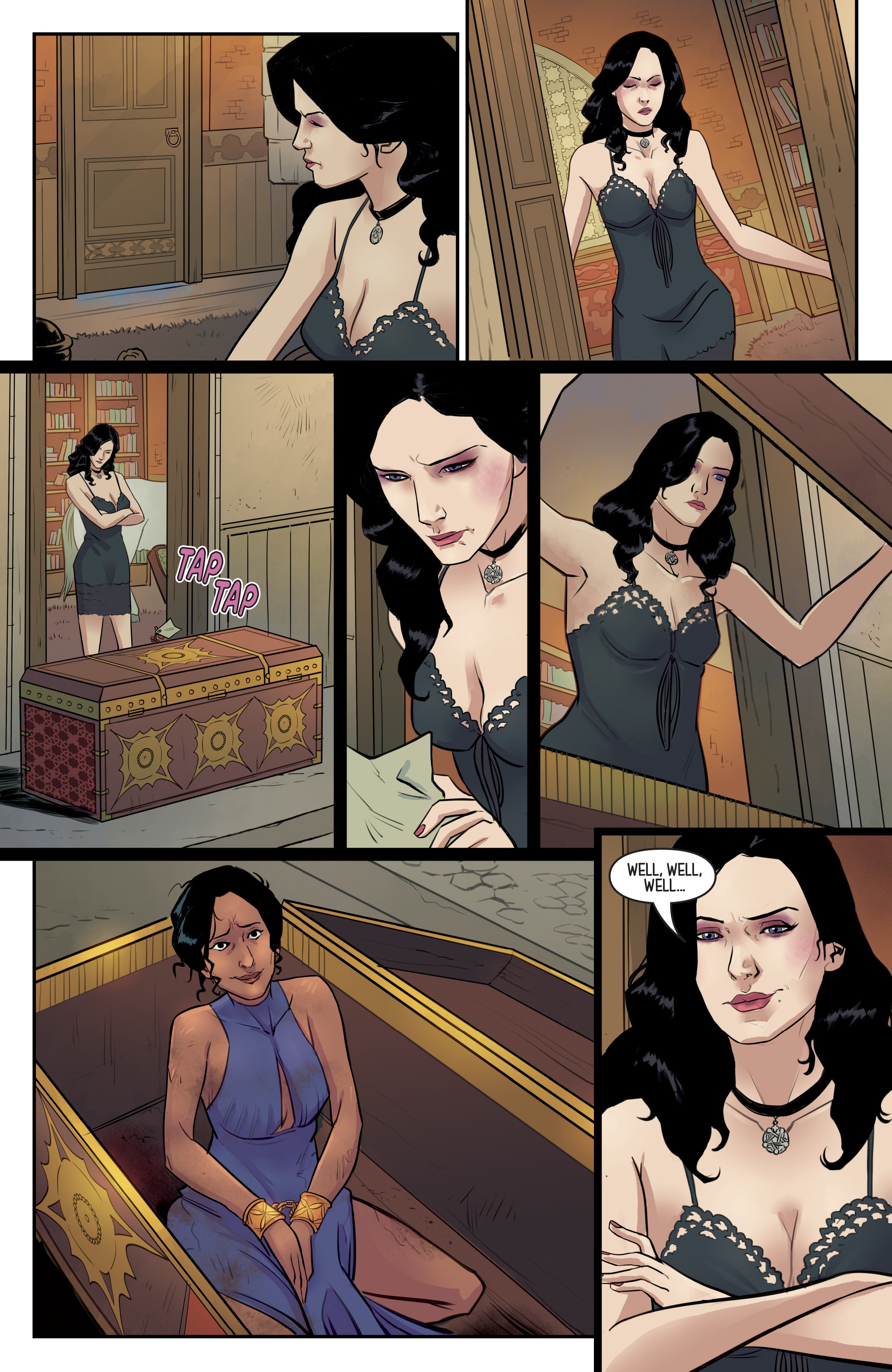 Read online The Witcher: Of Flesh and Flame comic -  Issue #4 - 25