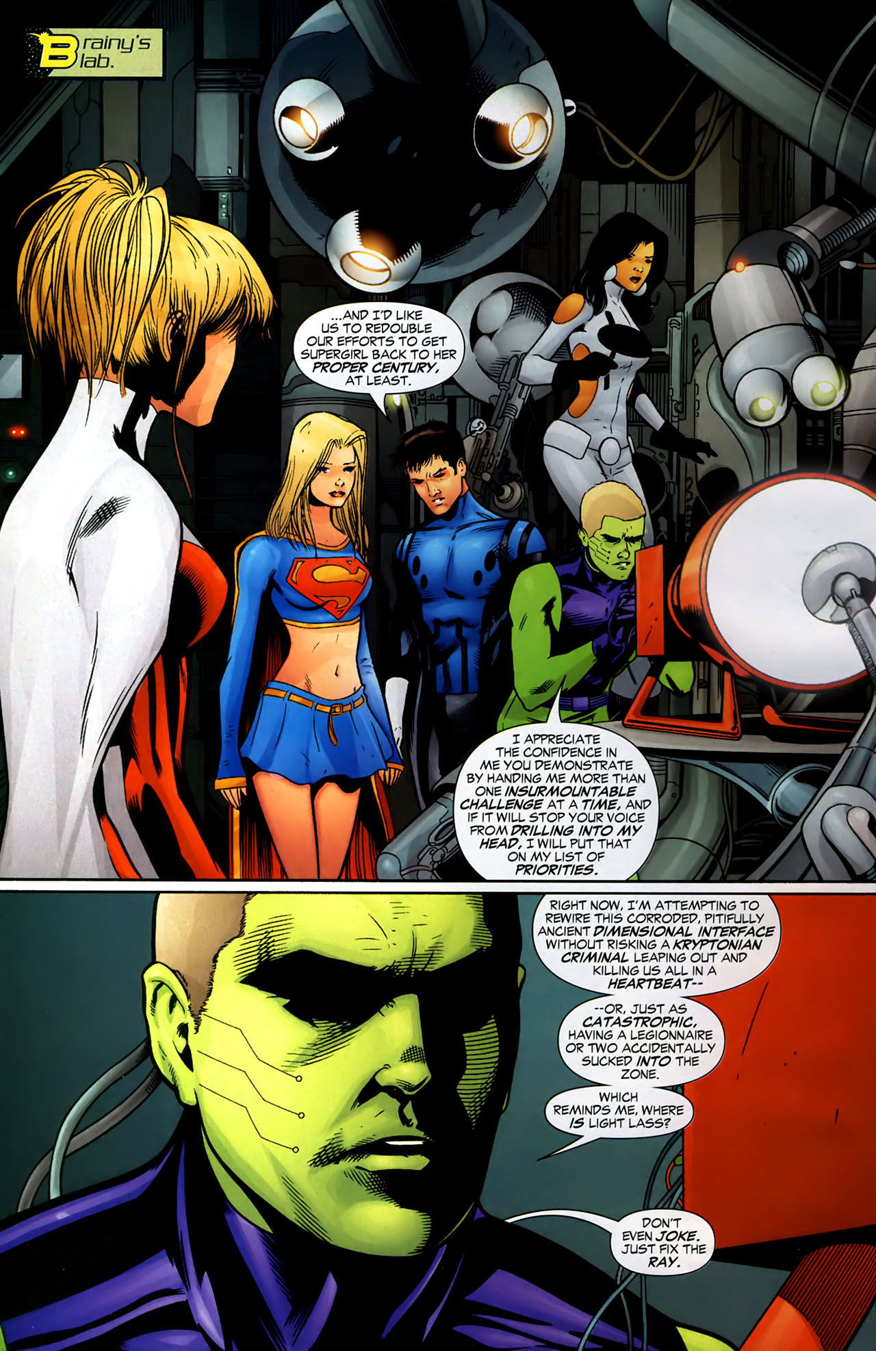 Read online Supergirl and the Legion of Super-Heroes comic -  Issue #24 - 18