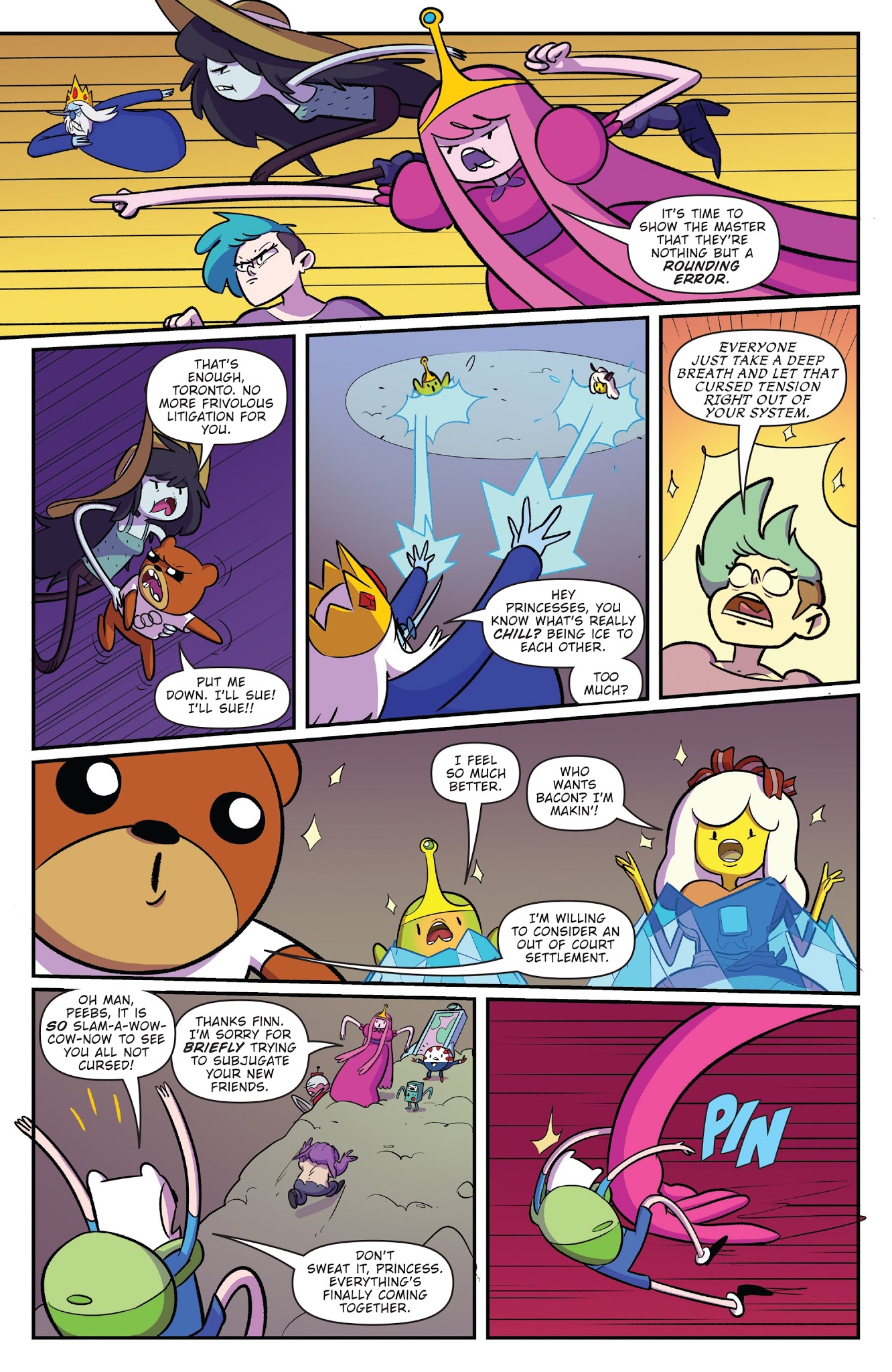 Read online Adventure Time/Regular Show comic -  Issue #6 - 9