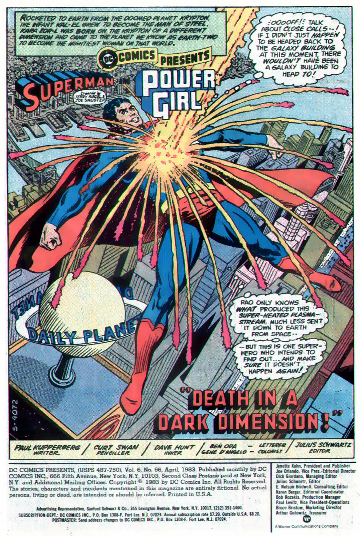 Read online DC Comics Presents comic -  Issue #56 - 2