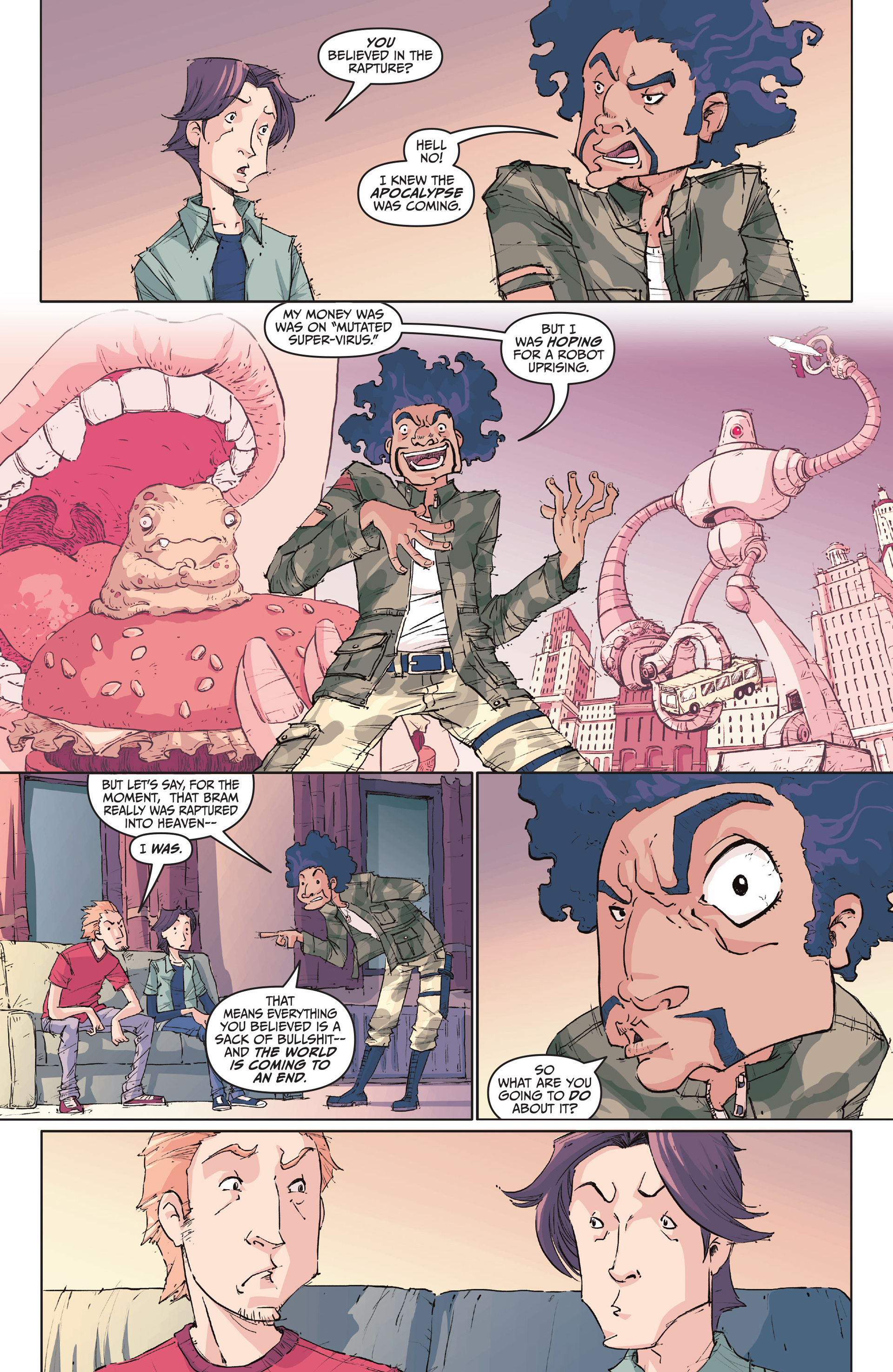 Read online The End Times of Bram and Ben comic -  Issue #1 - 17
