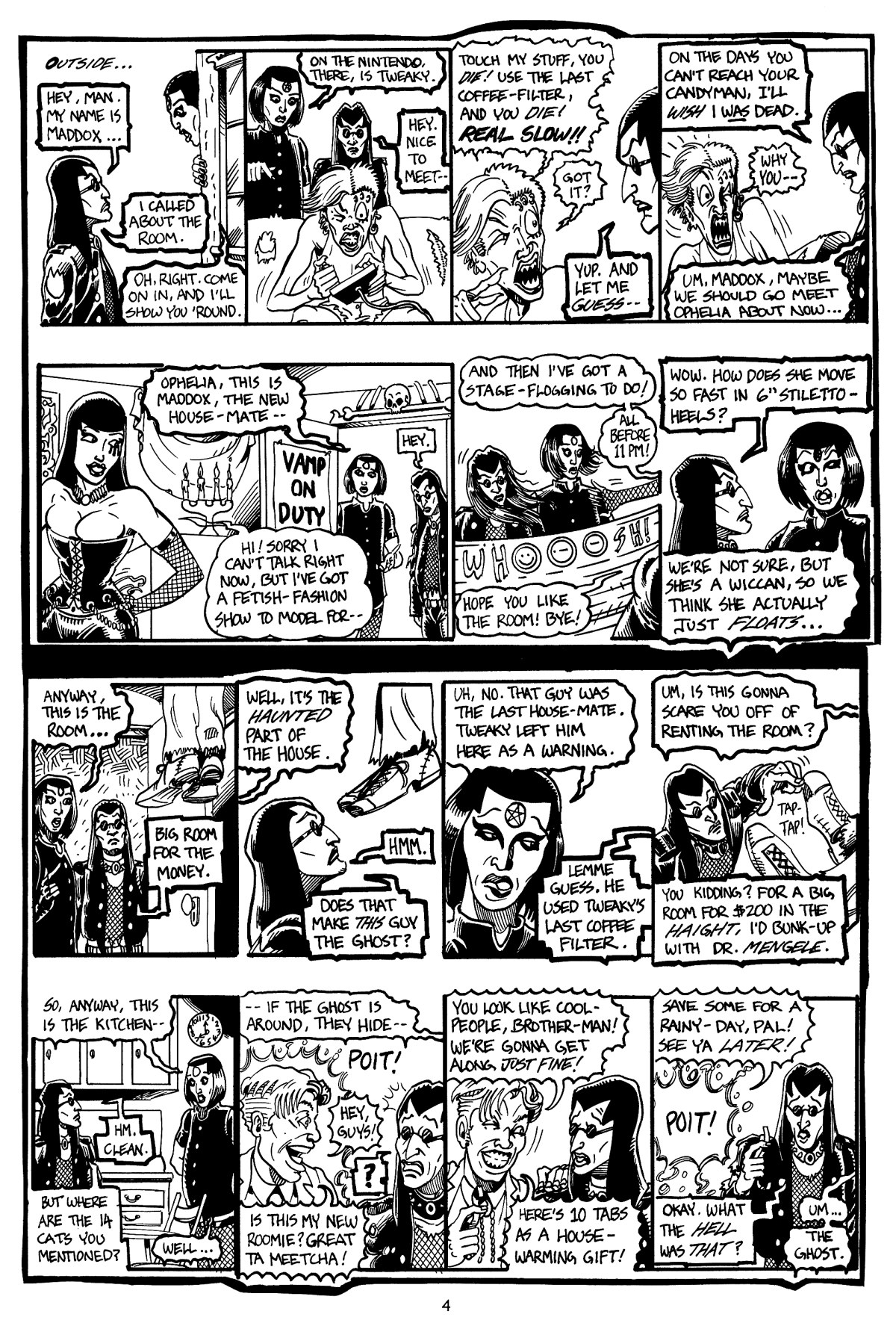 Read online (After)Life in Gothland comic -  Issue #1 - 6