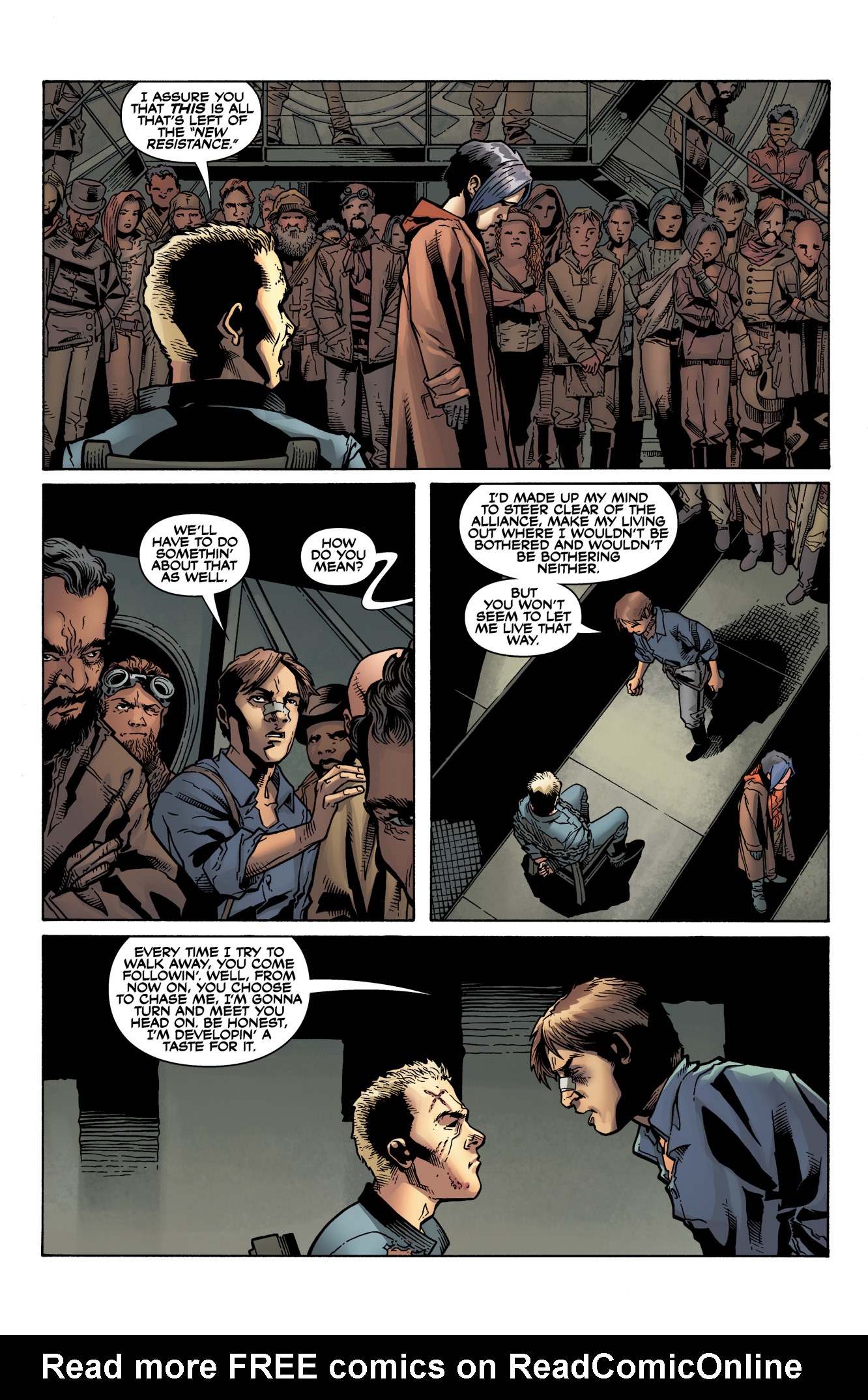 Read online Serenity: Firefly Class 03-K64  Leaves on the Wind comic -  Issue #5 - 21