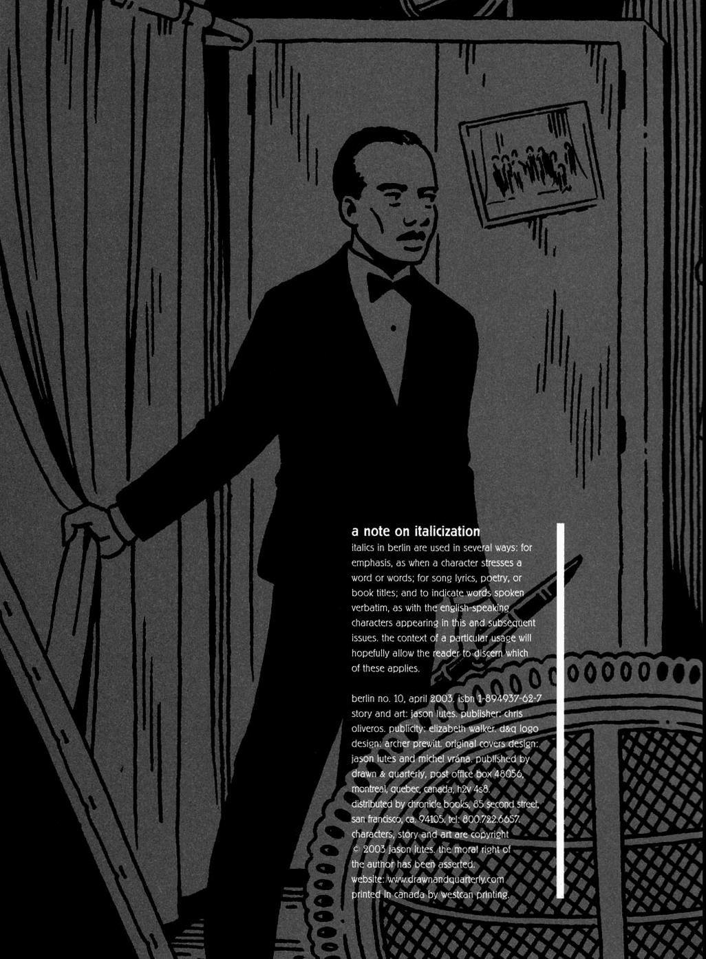 Read online Berlin (1998) comic -  Issue #10 - 3