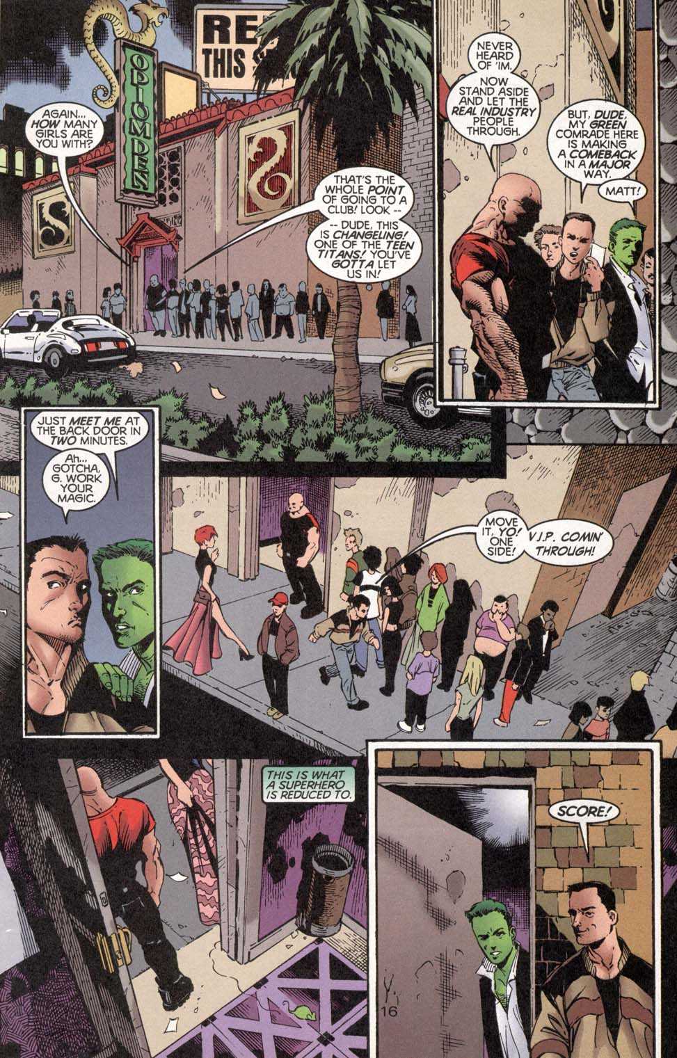 Read online Beast Boy comic -  Issue #1 - 16
