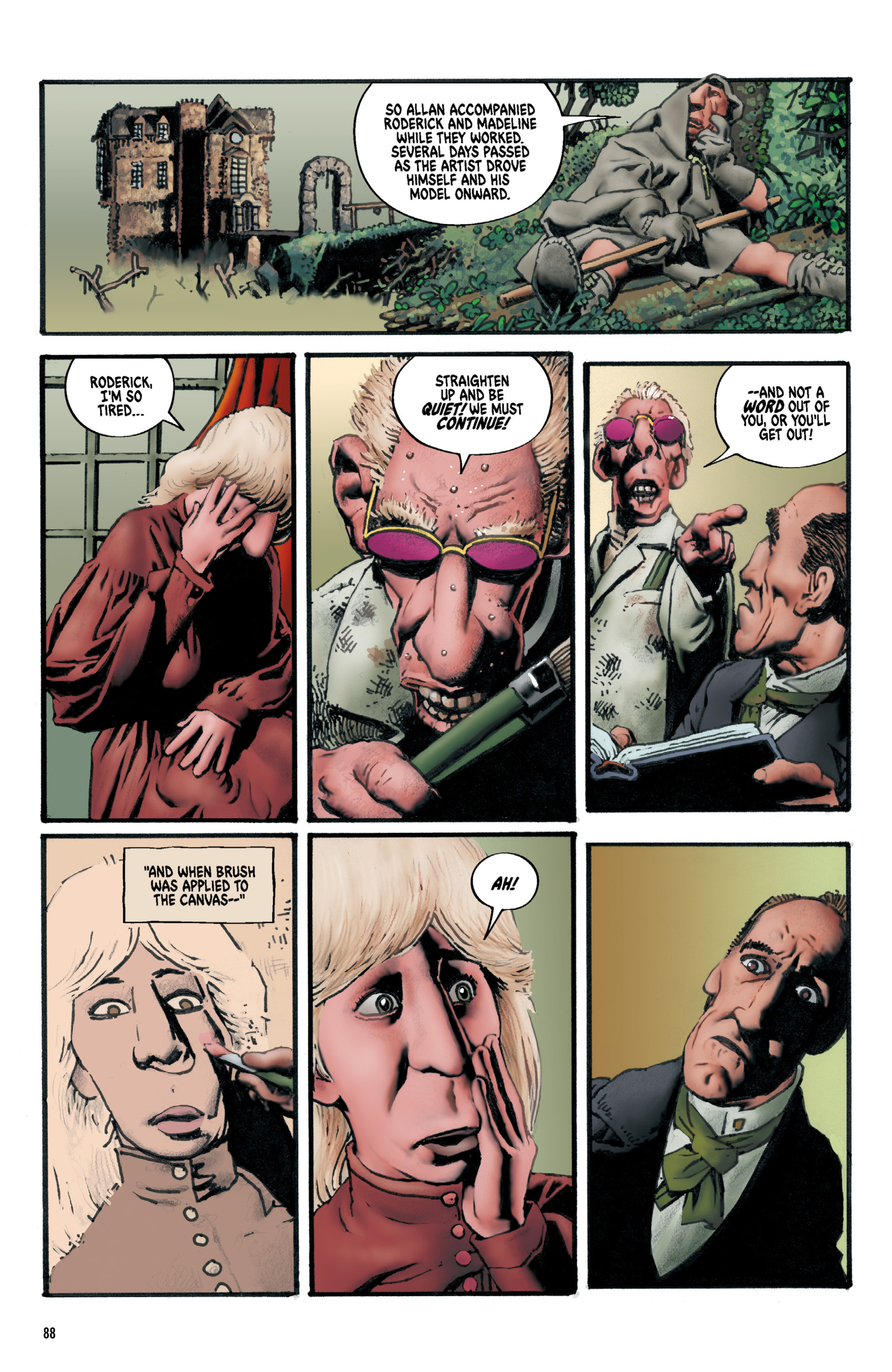 Read online Edgar Allen Poe's Spirits of the Dead comic -  Issue # TPB (Part 1) - 89