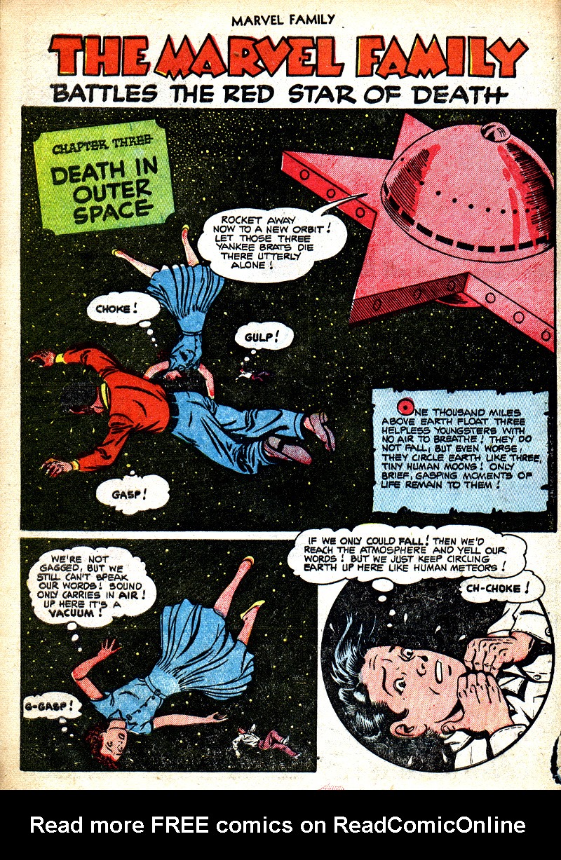 Read online The Marvel Family comic -  Issue #78 - 28