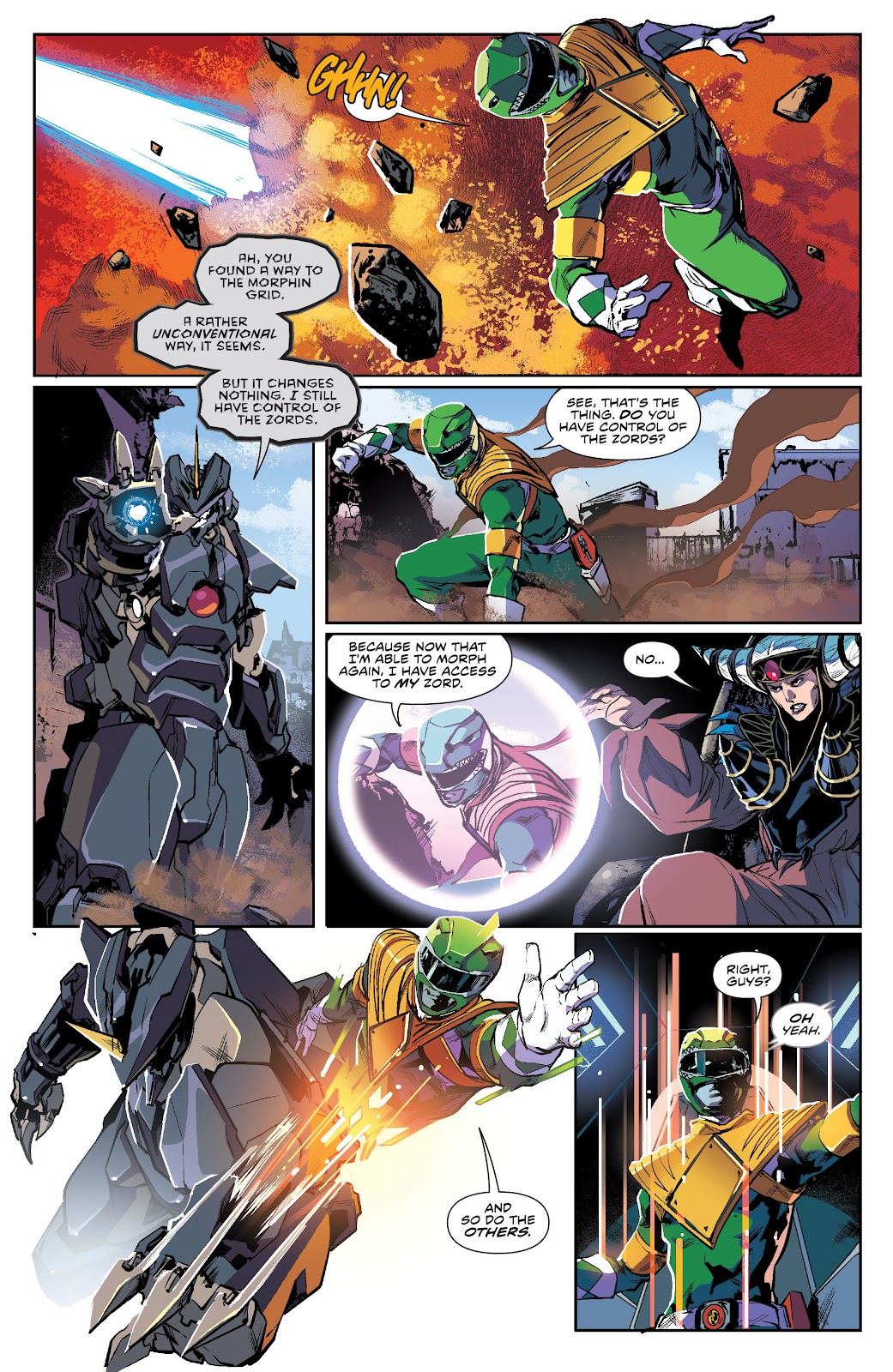 Mighty Morphin Power Rangers issue 9 - Page 6