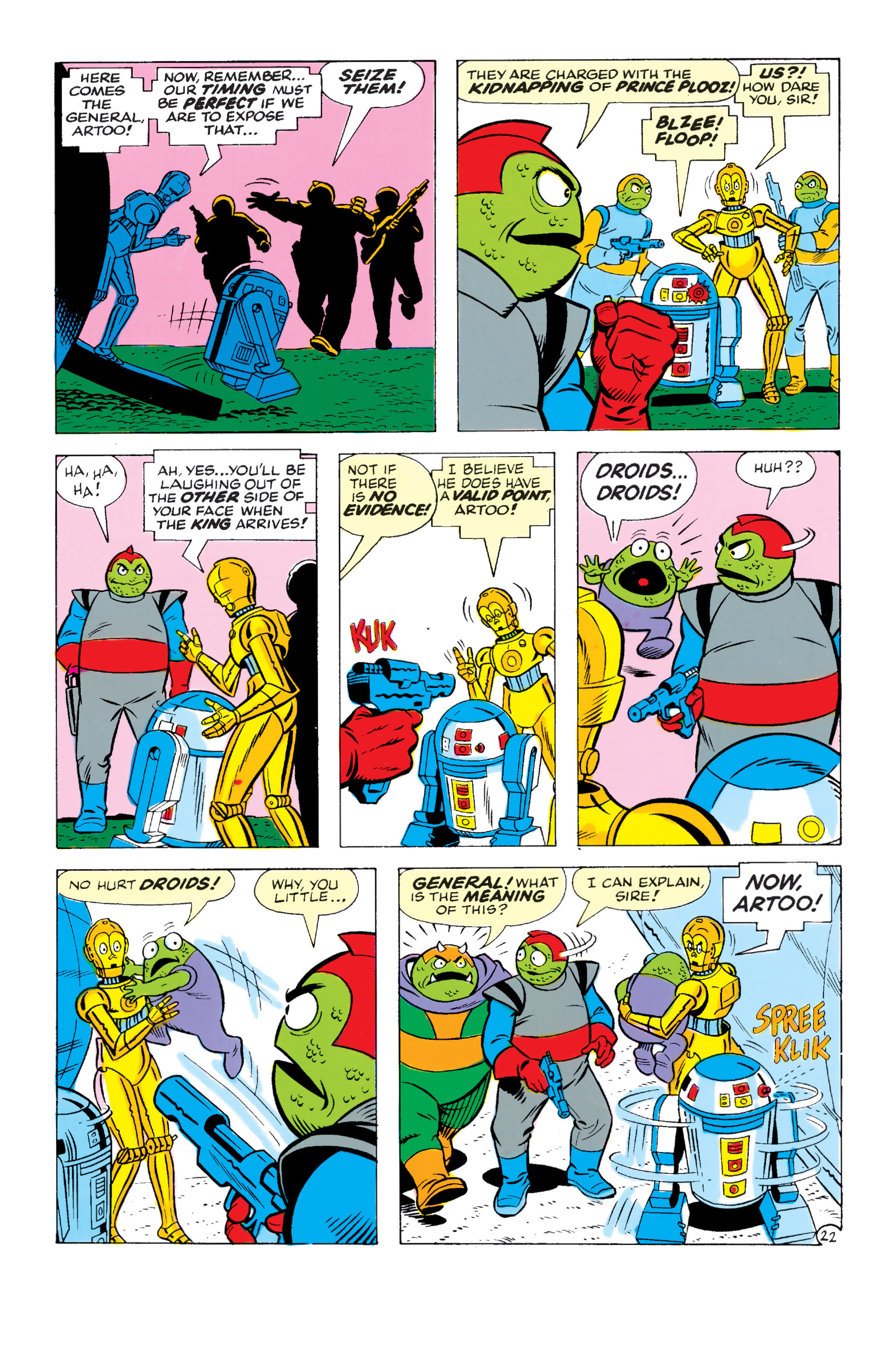 Read online Ewoks comic -  Issue #10 - 23